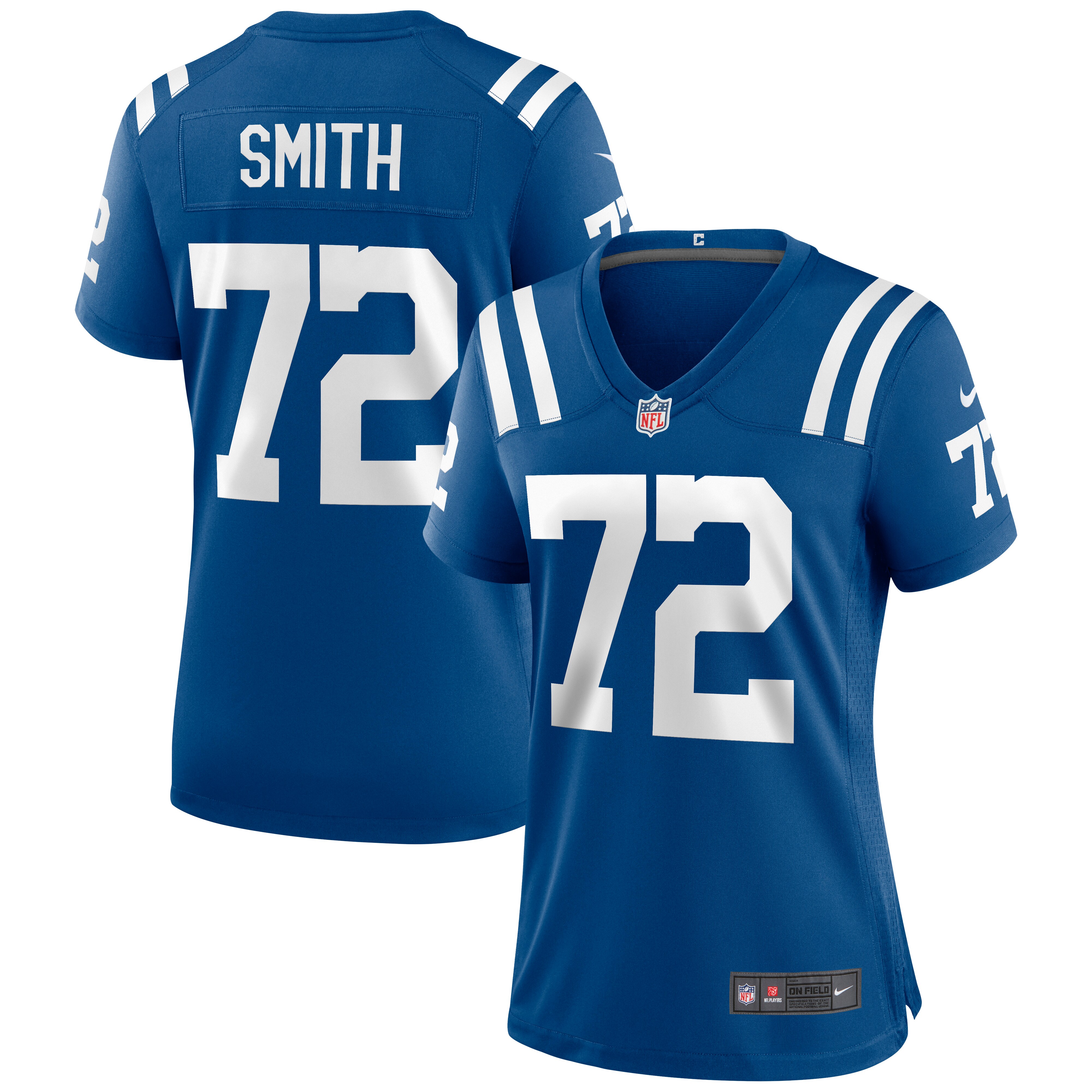 Women's Indianapolis Colts Braden Smith Royal Game Jersey Js1523