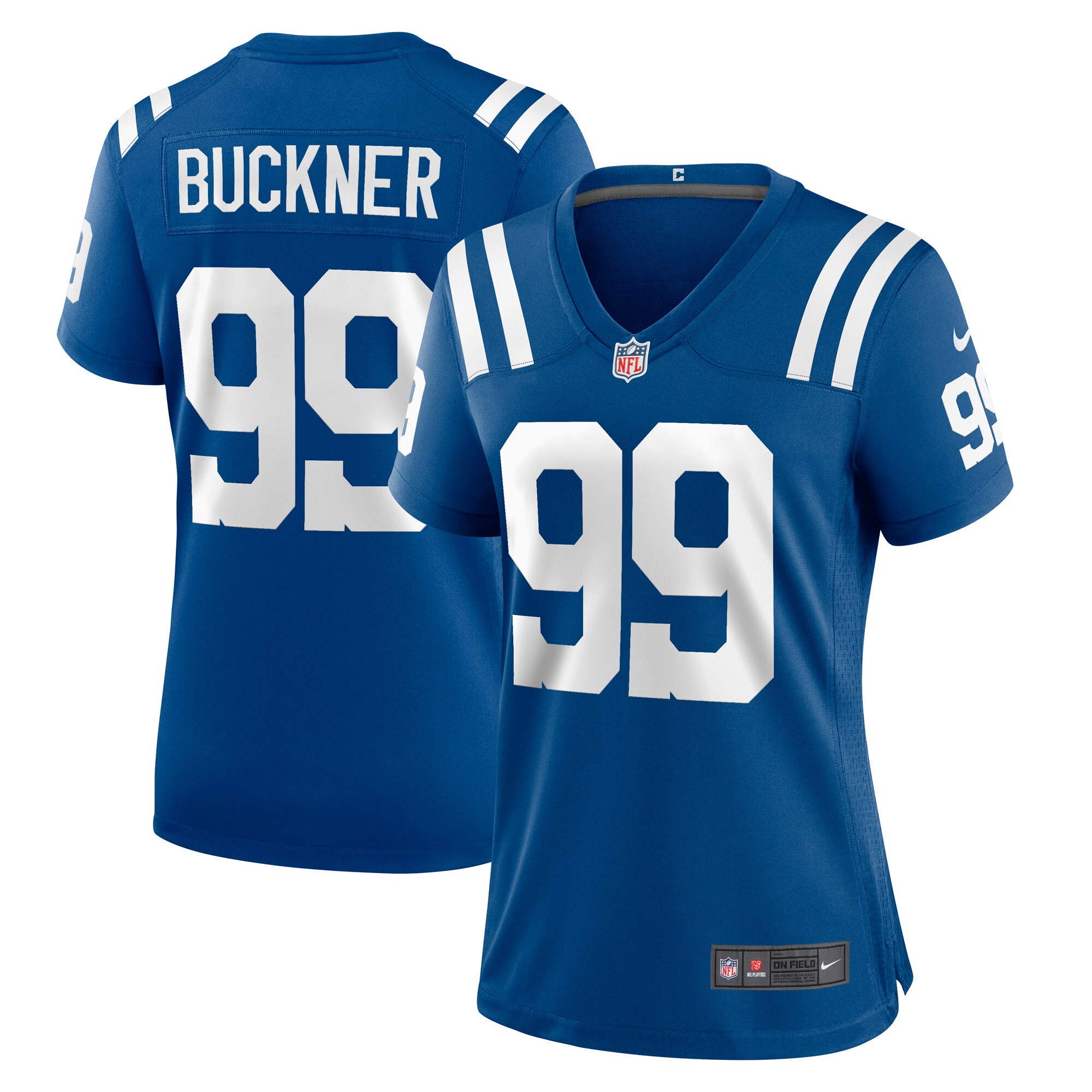 Women's Indianapolis Colts Deforest Buckner Royal Game Jersey Js3527