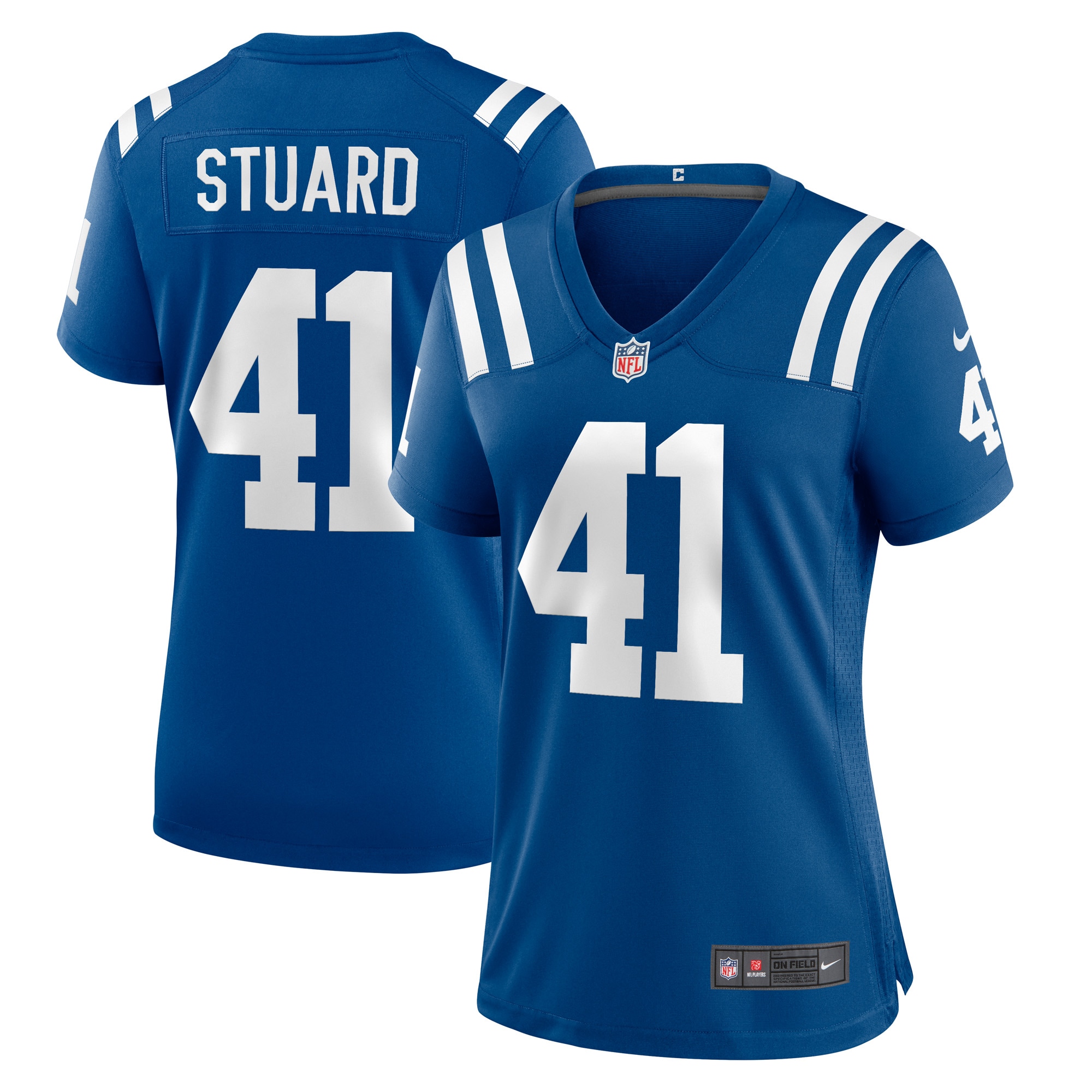 Women's Indianapolis Colts Grant Stuard Royal Game Player Jersey Js8821