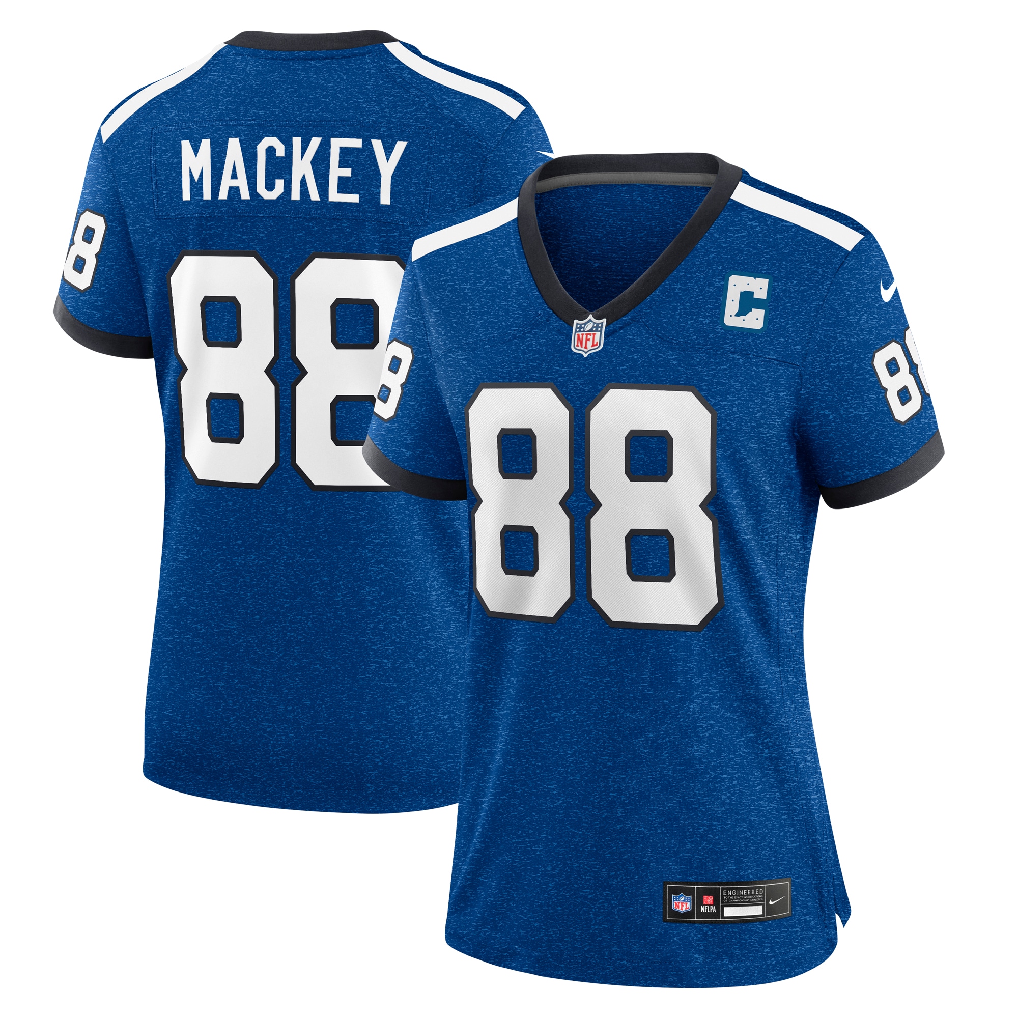 Women's Indianapolis Colts John Mackey Royal Indiana Nights Alternate Game Jersey Js1926