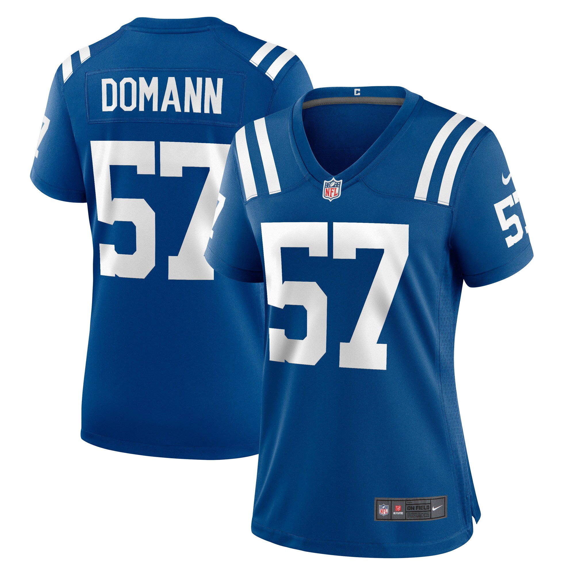 Women's Indianapolis Colts Jojo Domann Royal Game Player Jersey Js3506