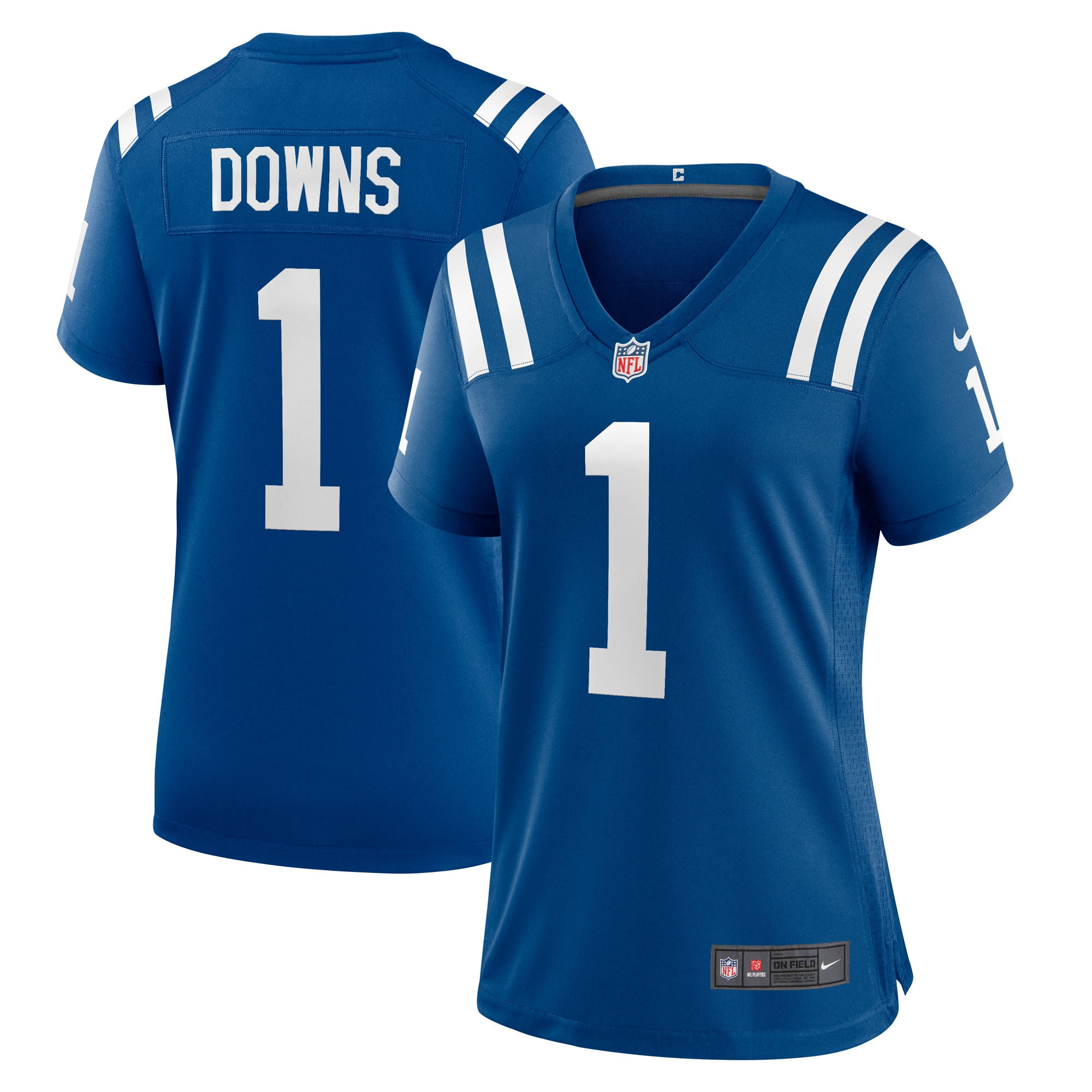 Women's Indianapolis Colts Josh Downs Royal Team Game Jersey Js5152