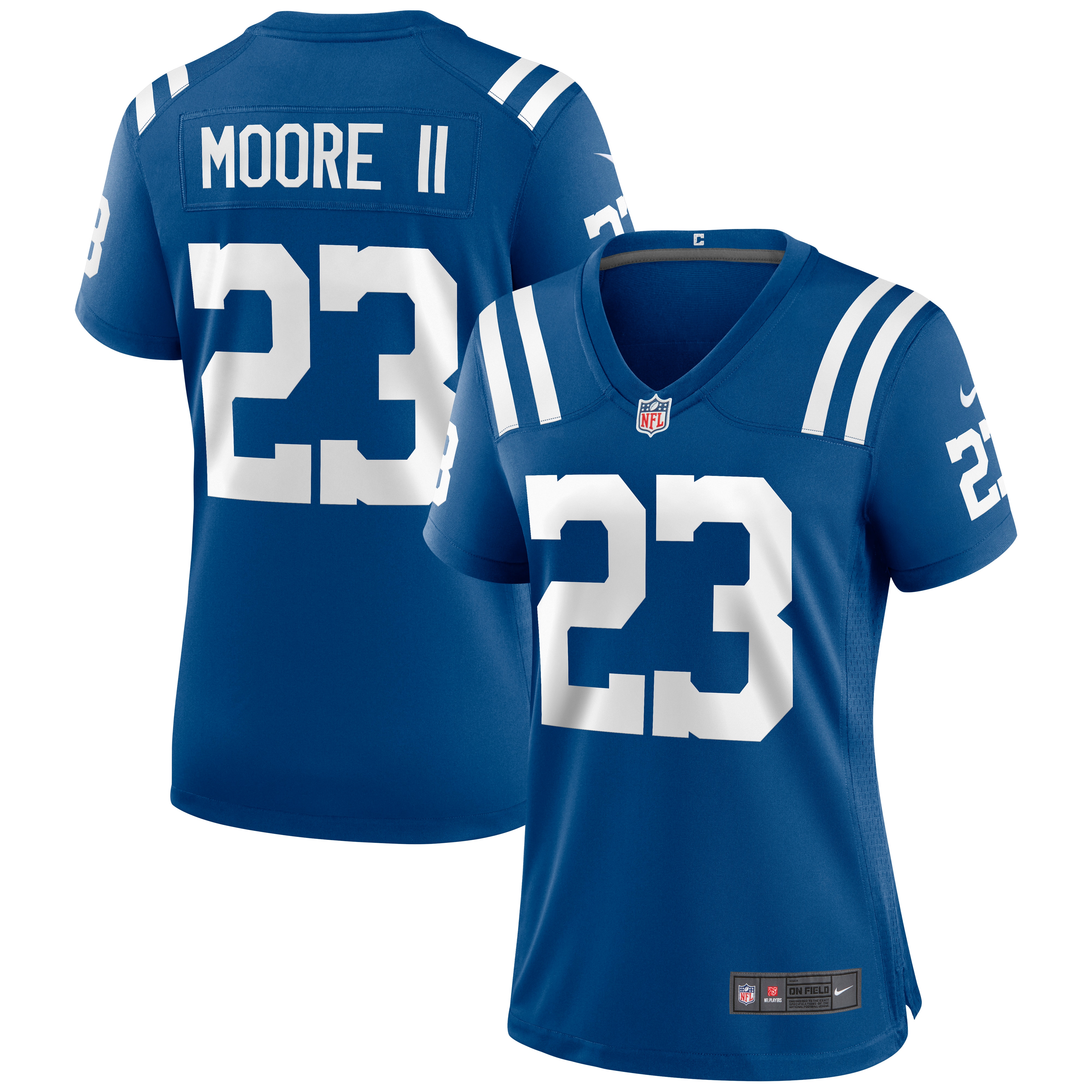 Women's Indianapolis Colts Kenny Moore Ii Royal Game Jersey Js5907