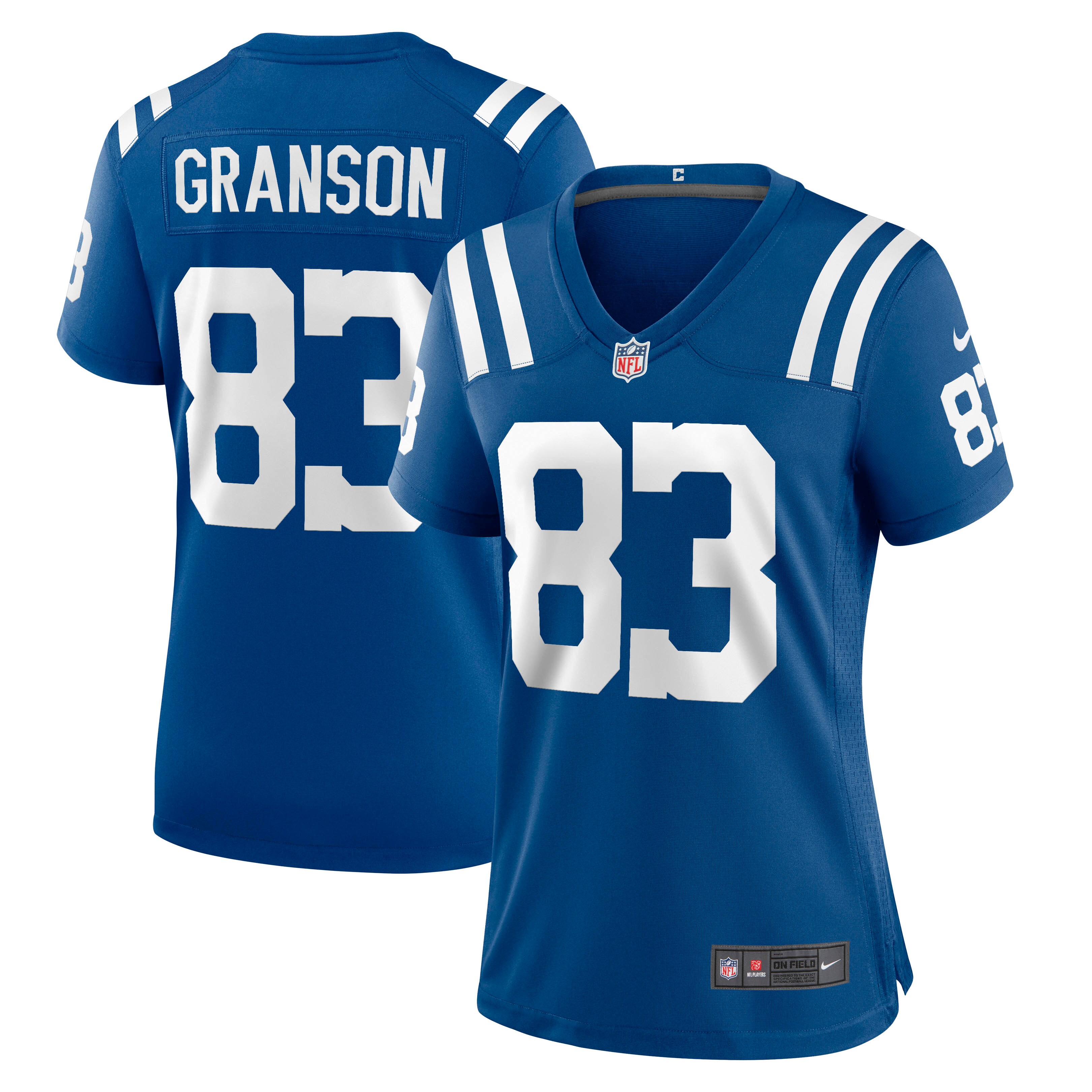 Women's Indianapolis Colts Kylen Granson Royal Game Jersey Js1320