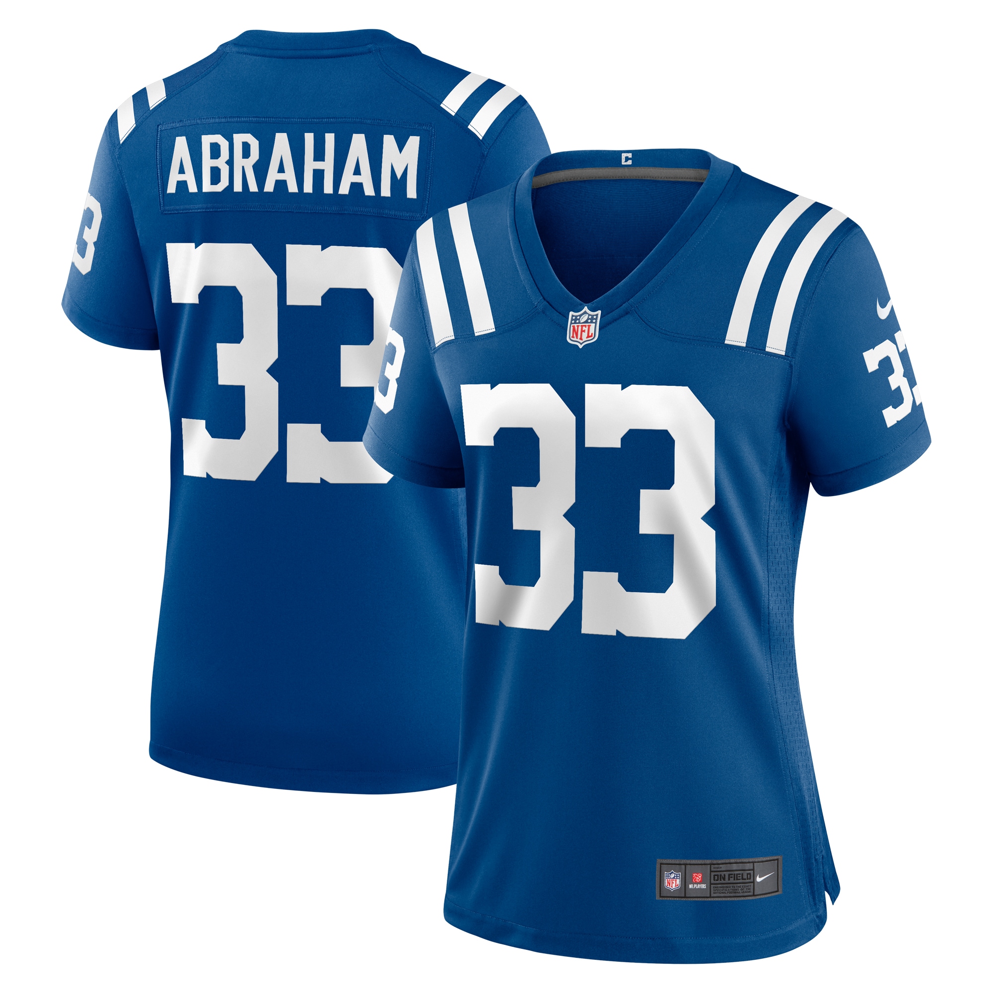 Women's Indianapolis Colts Micah Abraham Royal Game Jersey Js2189