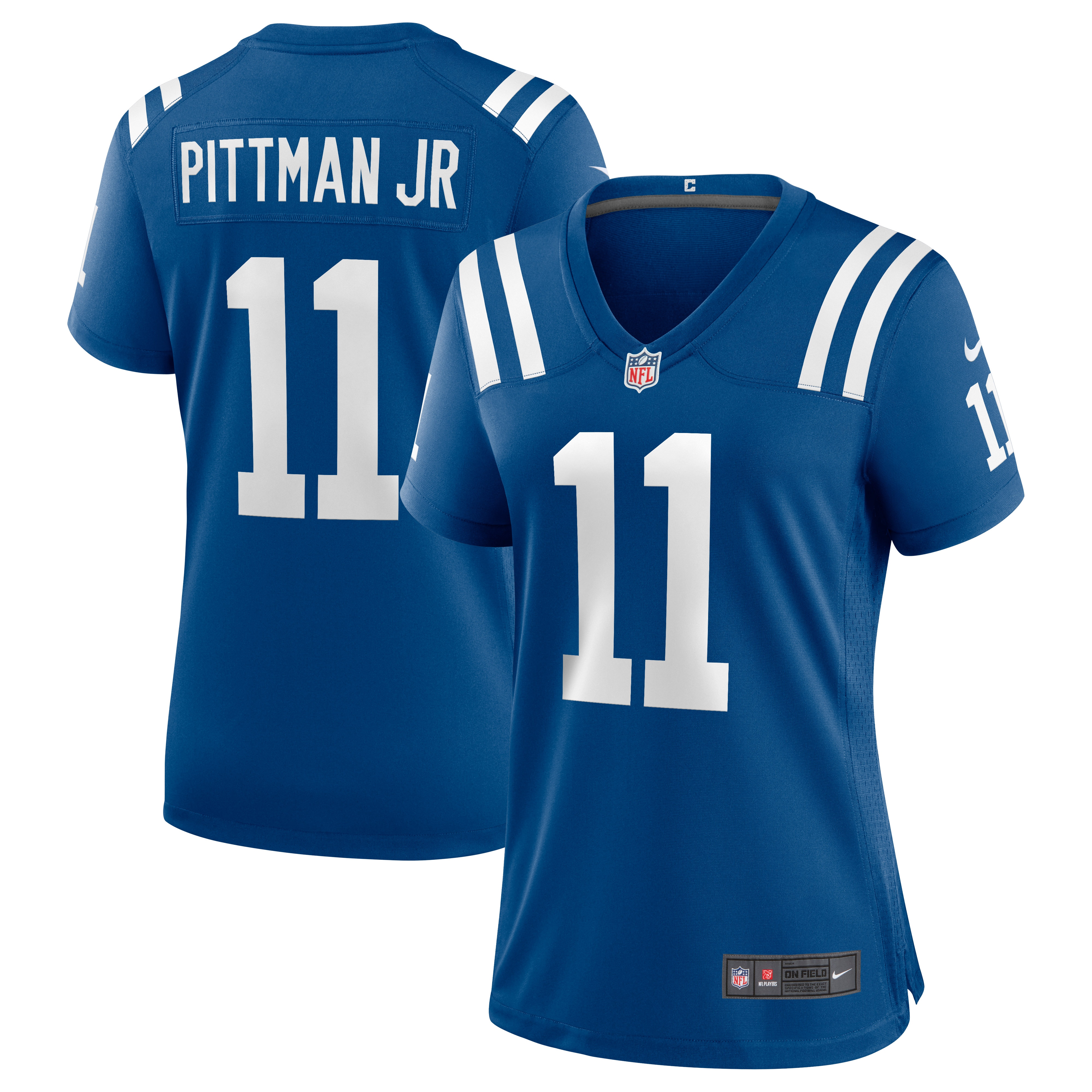 Women's Indianapolis Colts Michael Pittman Jr. Royal Game Player Jersey Js7977
