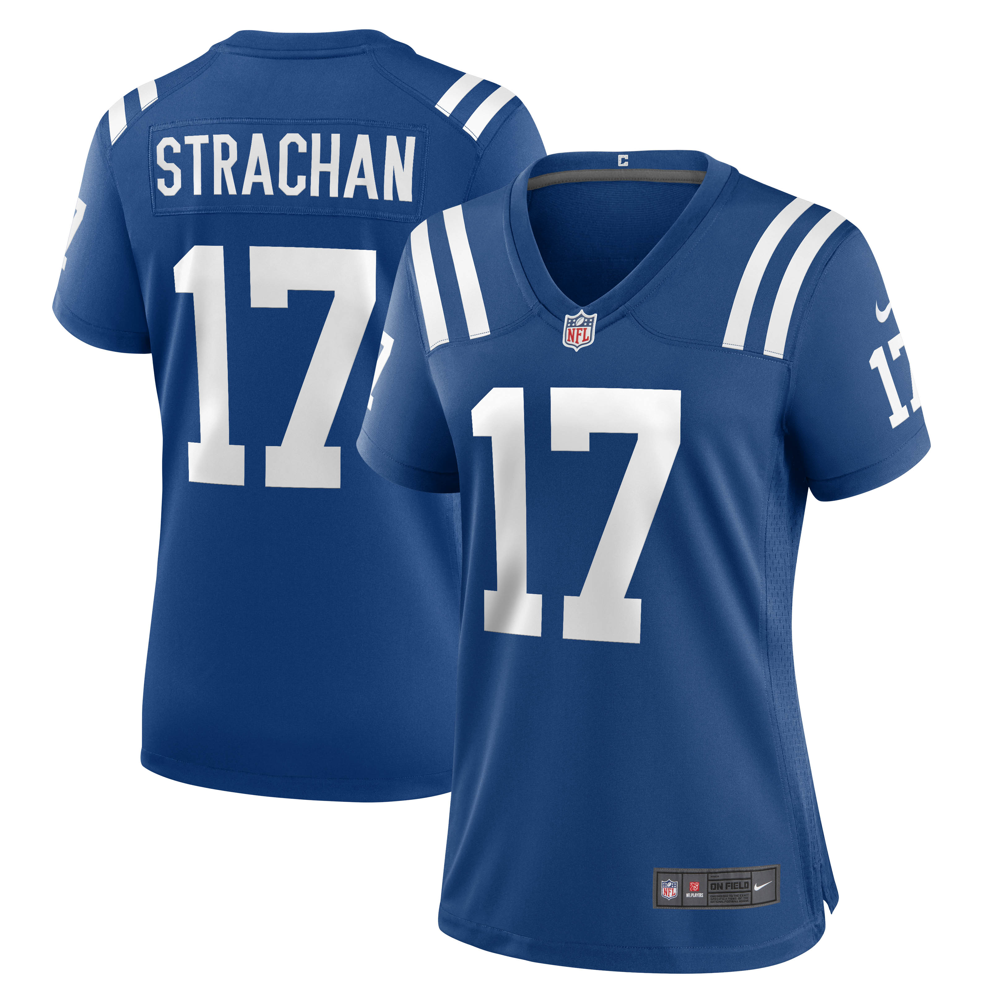 Women's Indianapolis Colts Mike Strachan Royal Game Jersey Js1888