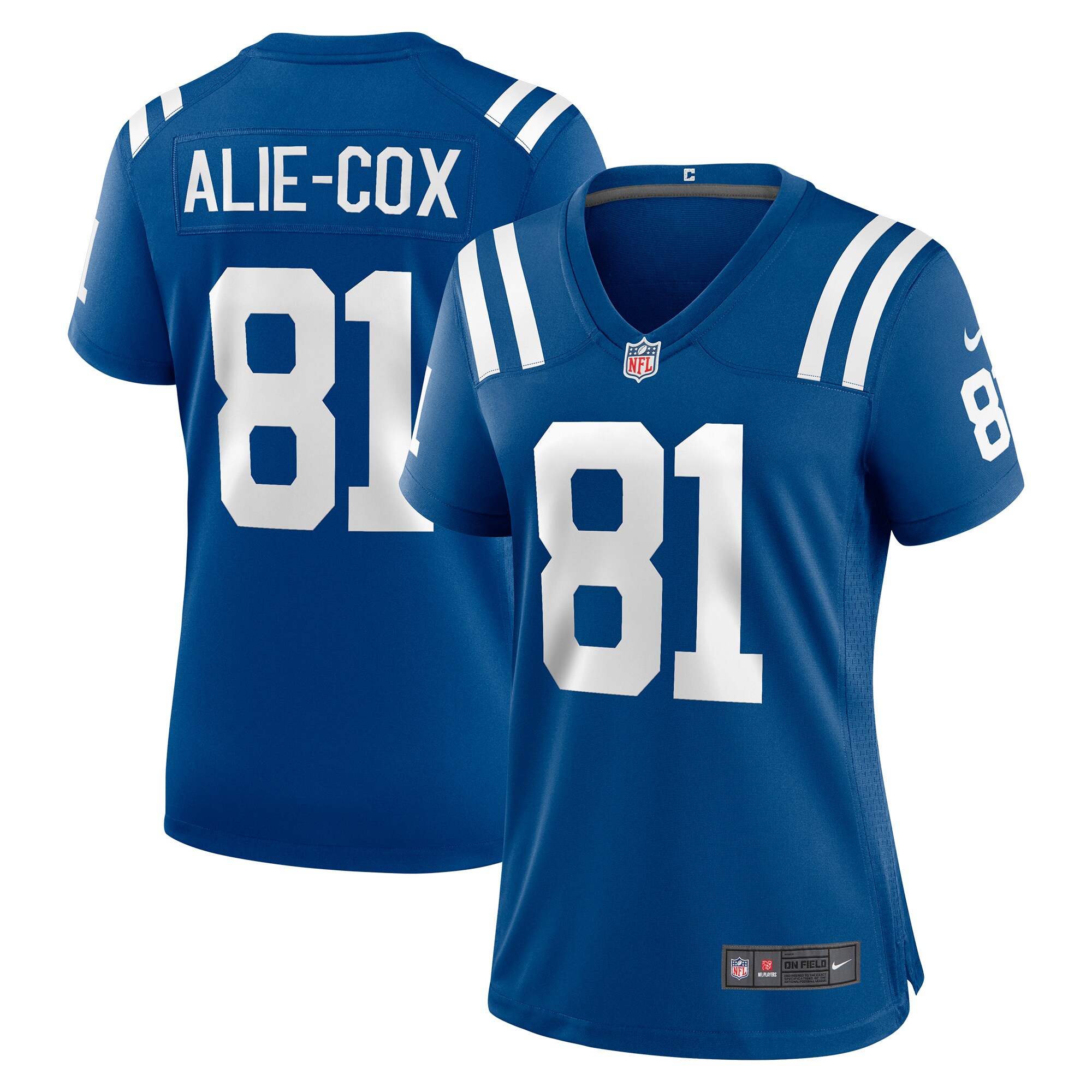 Women's Indianapolis Colts Mo Alie-cox Royal Team Game Jersey Js5912