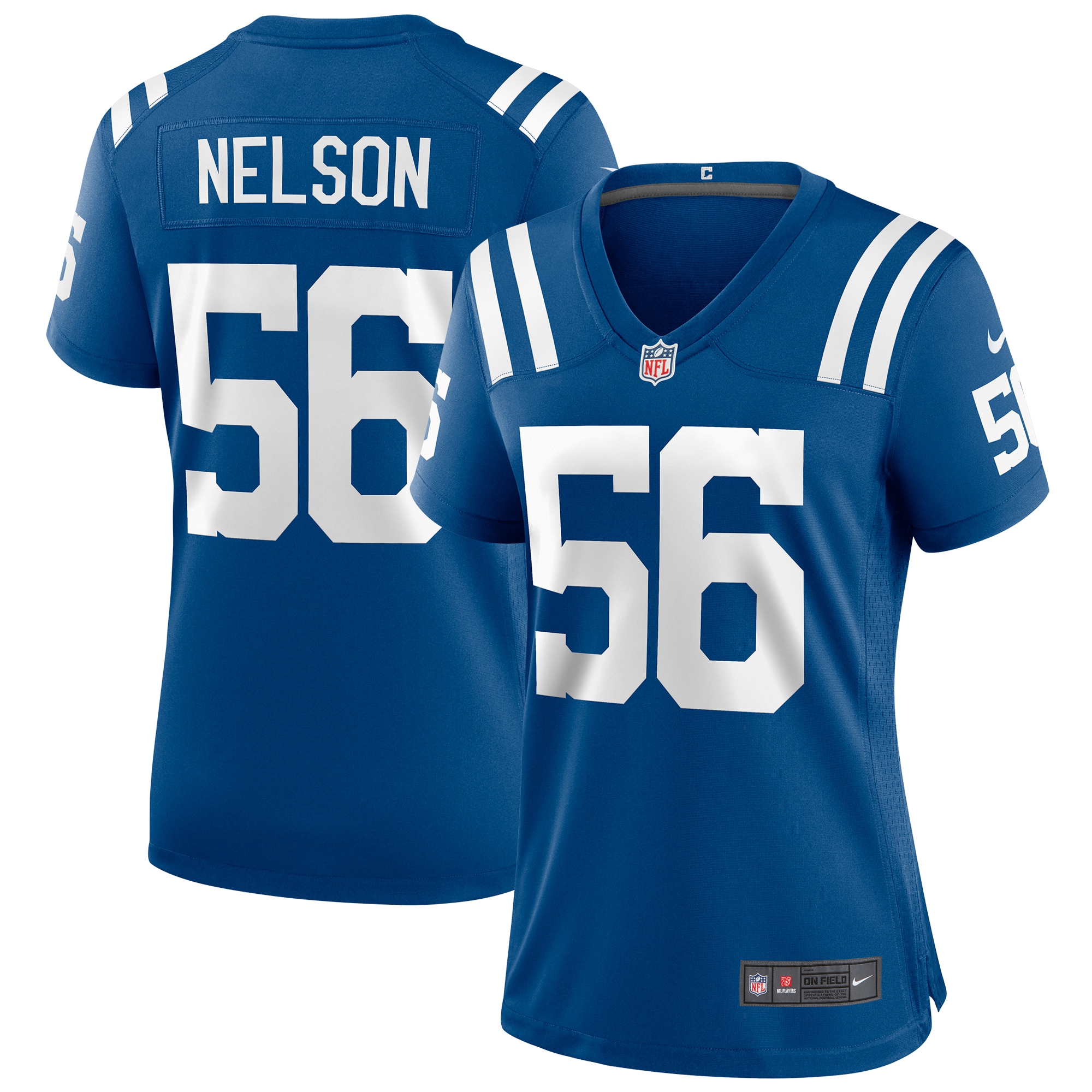 Women's Indianapolis Colts Quenton Nelson Royal Player Game Jersey Js6887