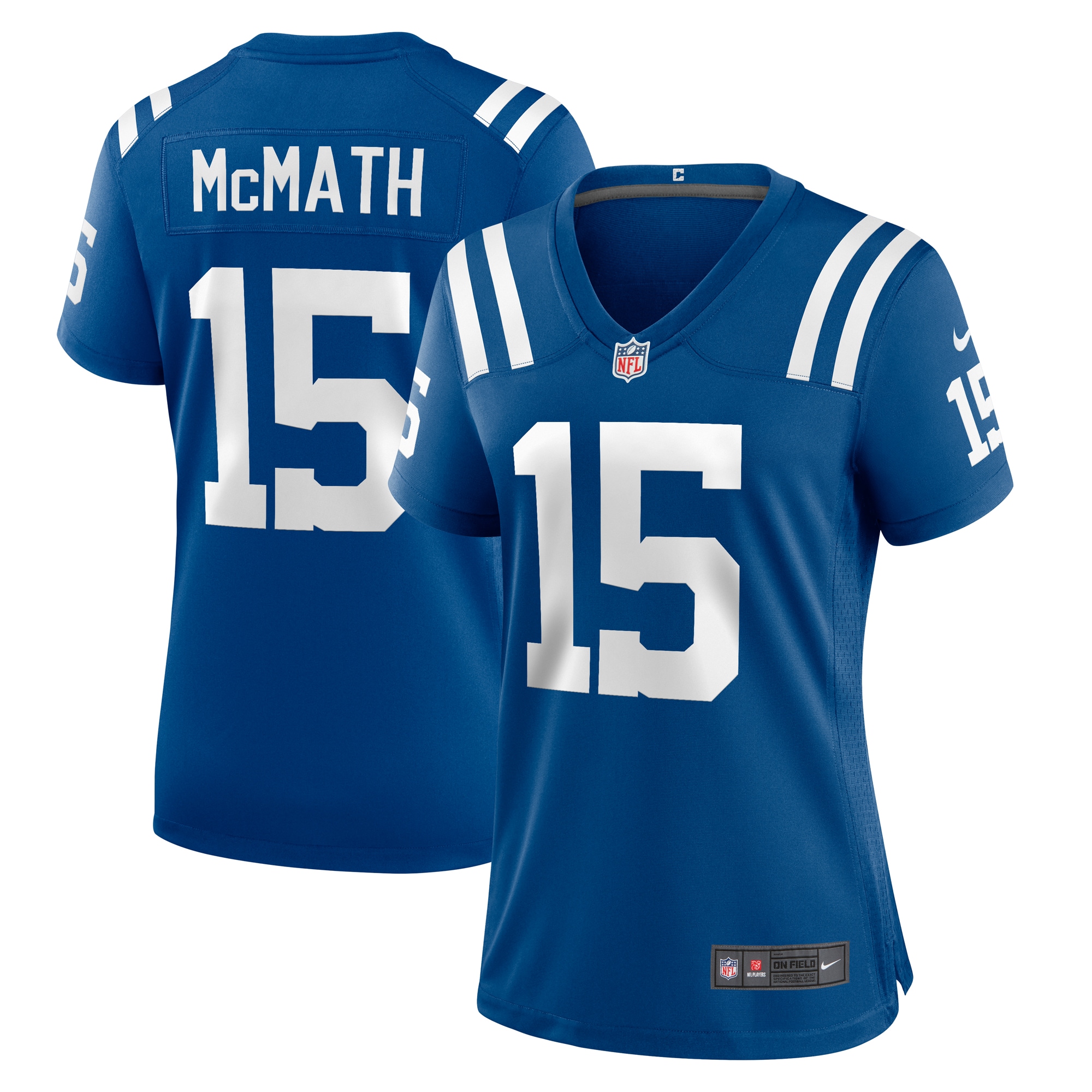 Women's Indianapolis Colts Racey Mcmath Royal Team Game Jersey Js3723