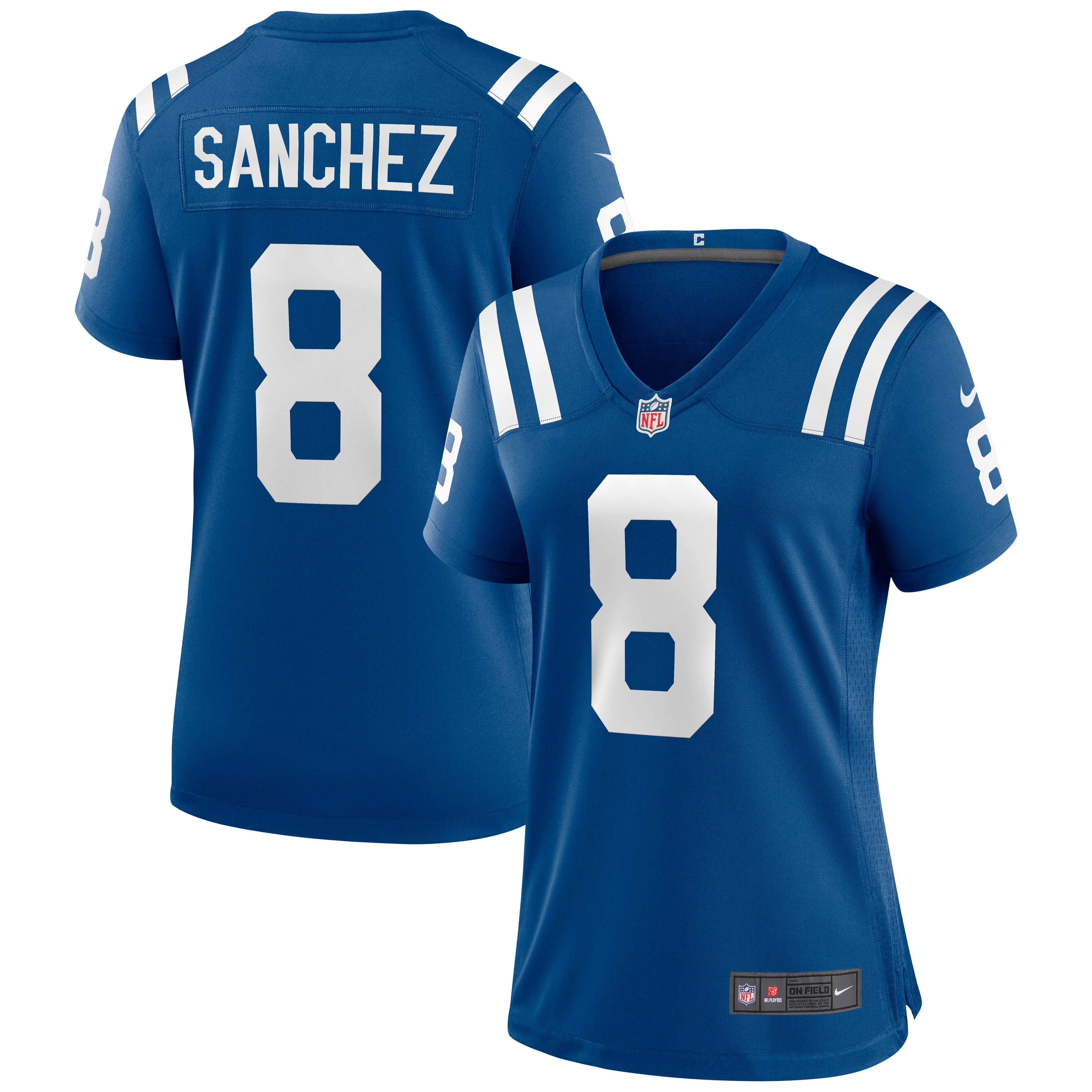 Women's Indianapolis Colts Rigoberto Sanchez Royal Game Jersey Js7510