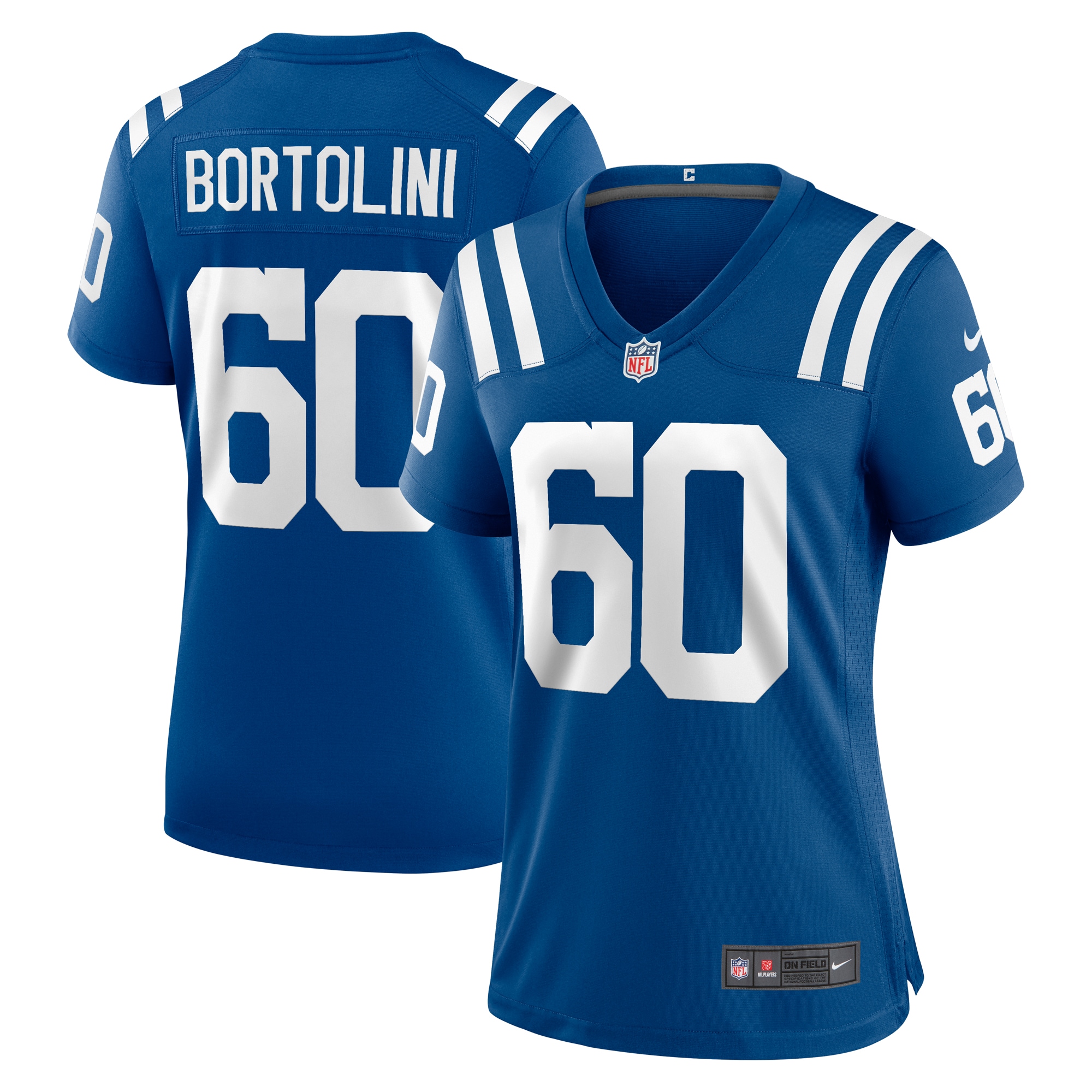 Women's Indianapolis Colts Tanor Bortolini Royal Game Jersey Js5563