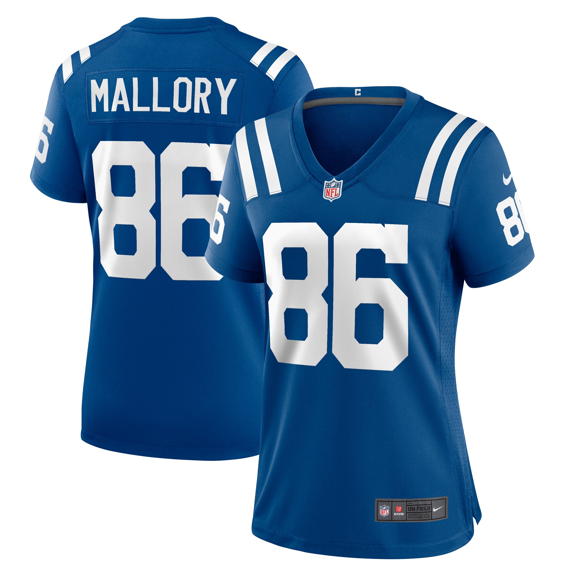 Women's Indianapolis Colts Will Mallory Royal Team Game Jersey Js6237