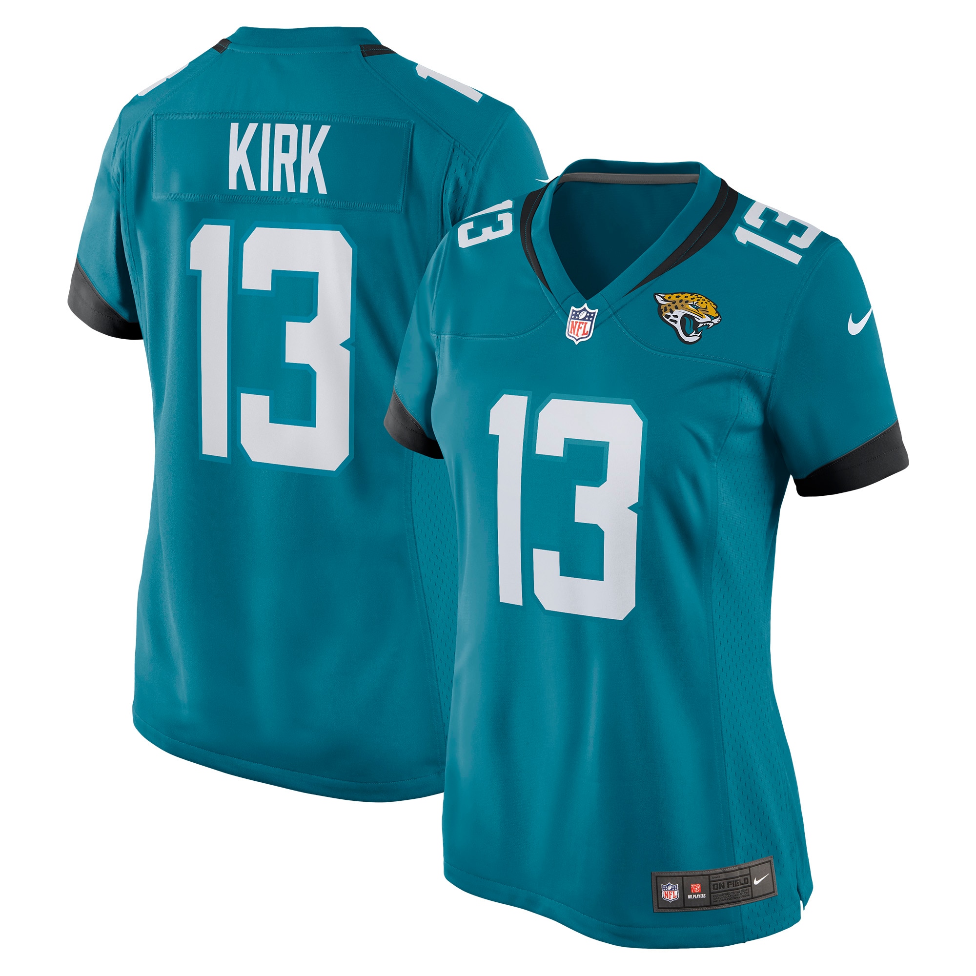 Women's Jacksonville Jaguars Christian Kirk Teal Game Jersey Js3336