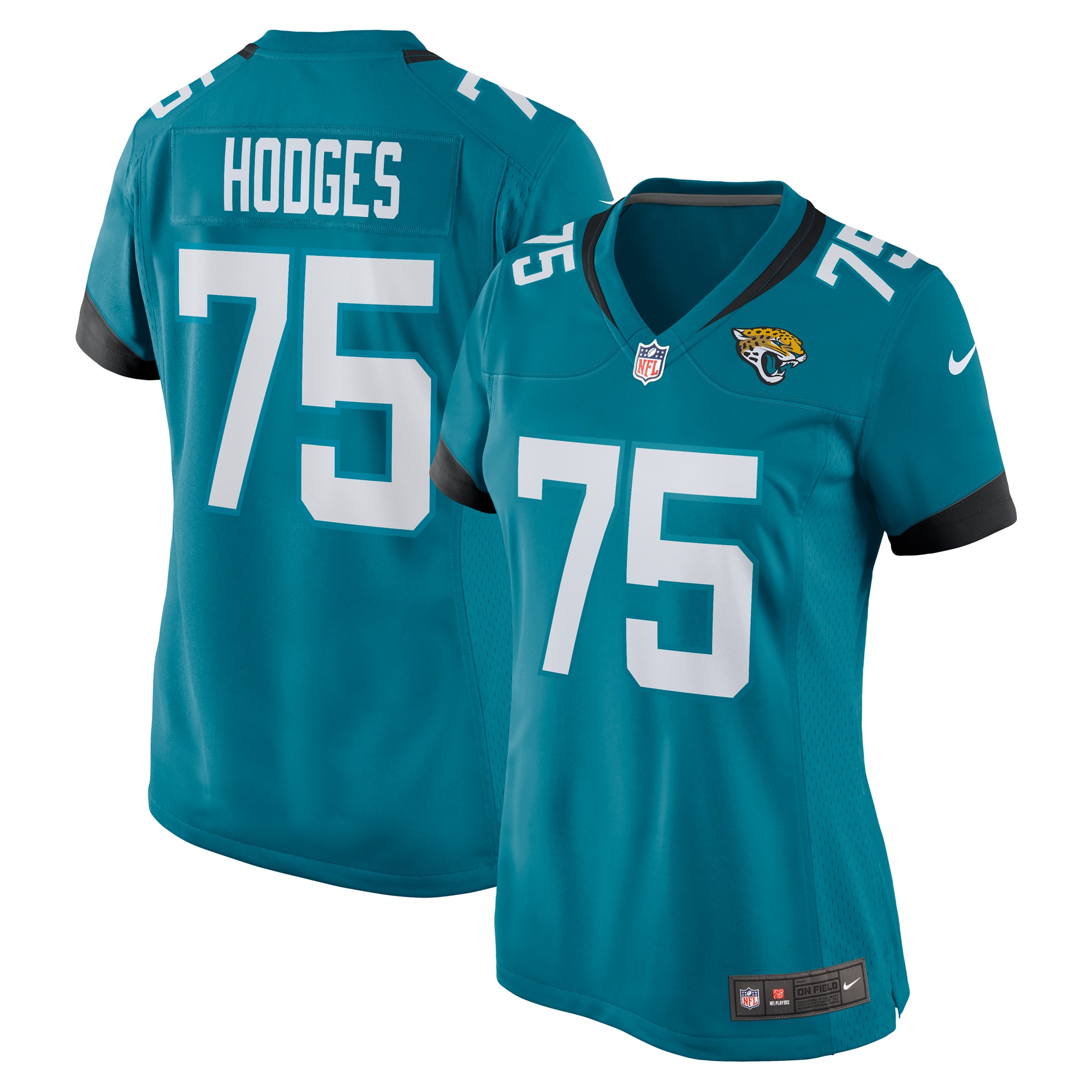 Women's Jacksonville Jaguars Cooper Hodges Teal Game Jersey Js6413