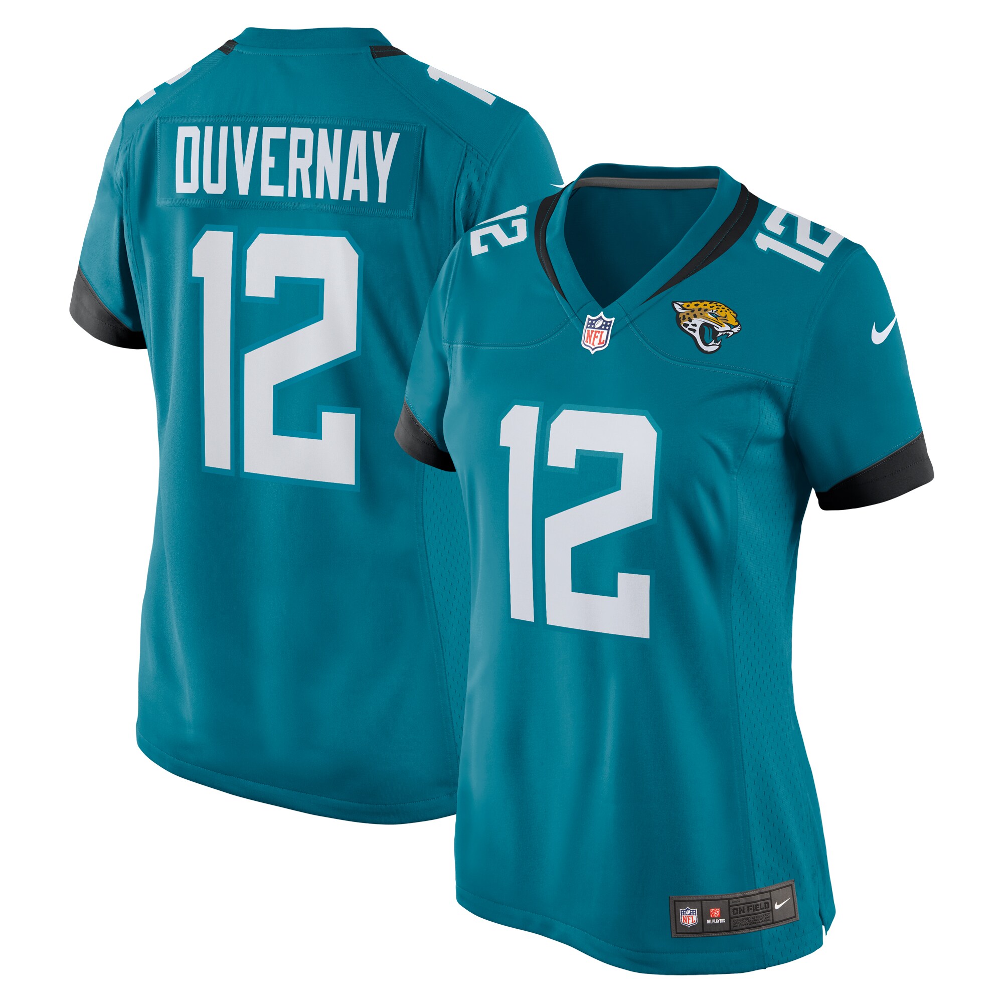 Women's Jacksonville Jaguars Devin Duvernay Teal Team Game Jersey Js7342