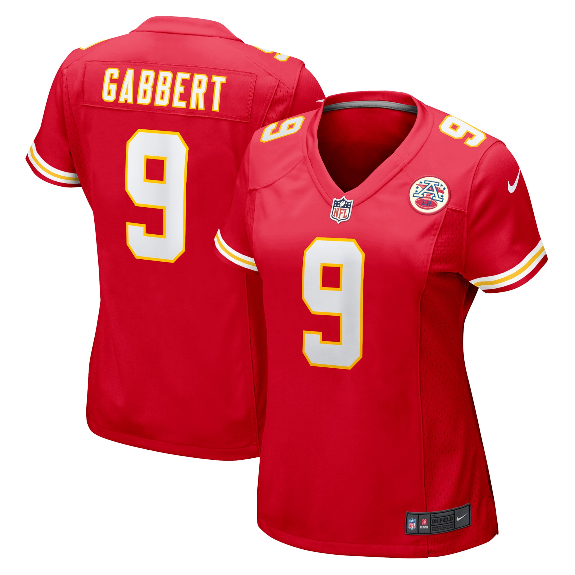 Women's Kansas City Chiefs Blaine Gabbert Red Game Jersey Js3116