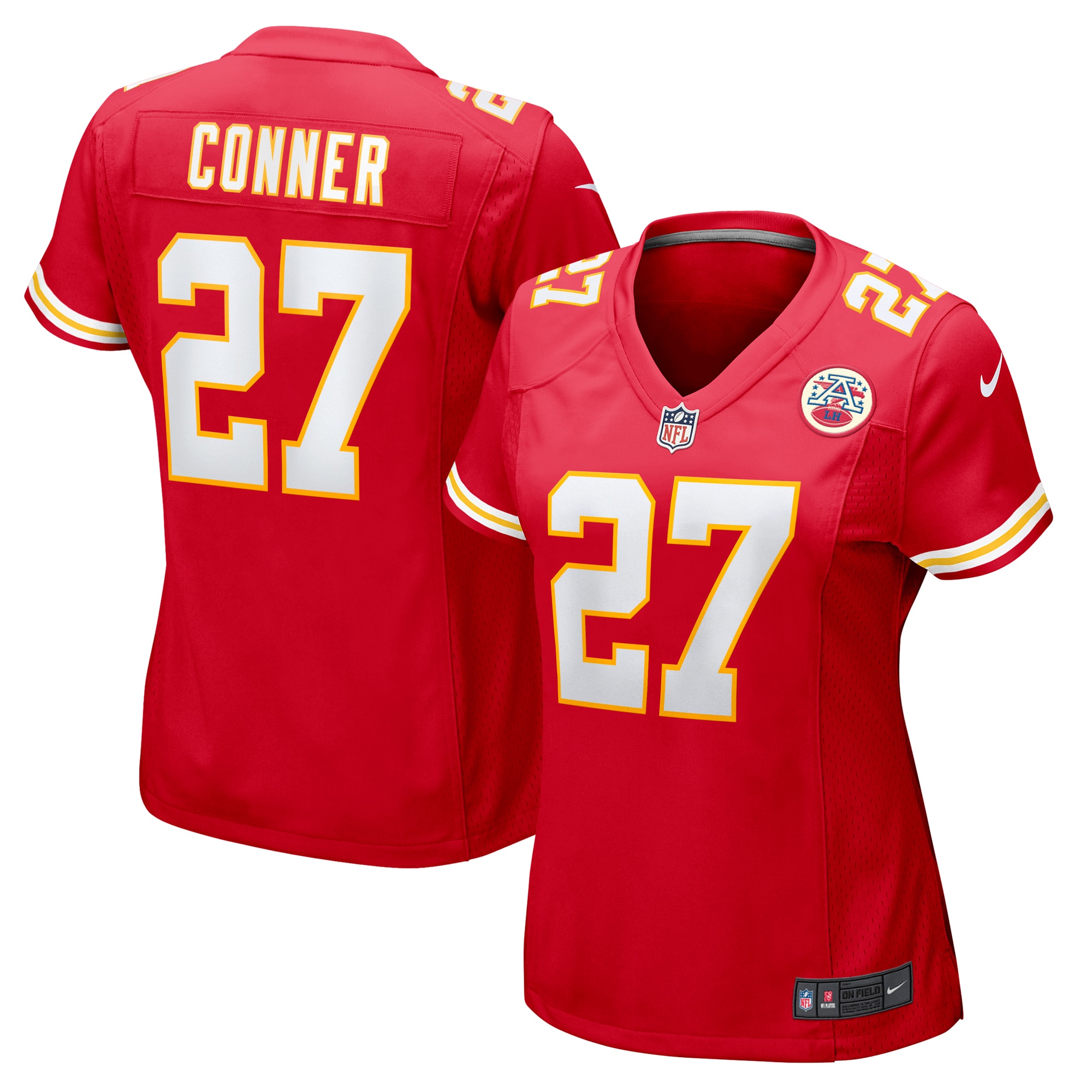 Women's Kansas City Chiefs Chamarri Conner Red Game Jersey Js8517