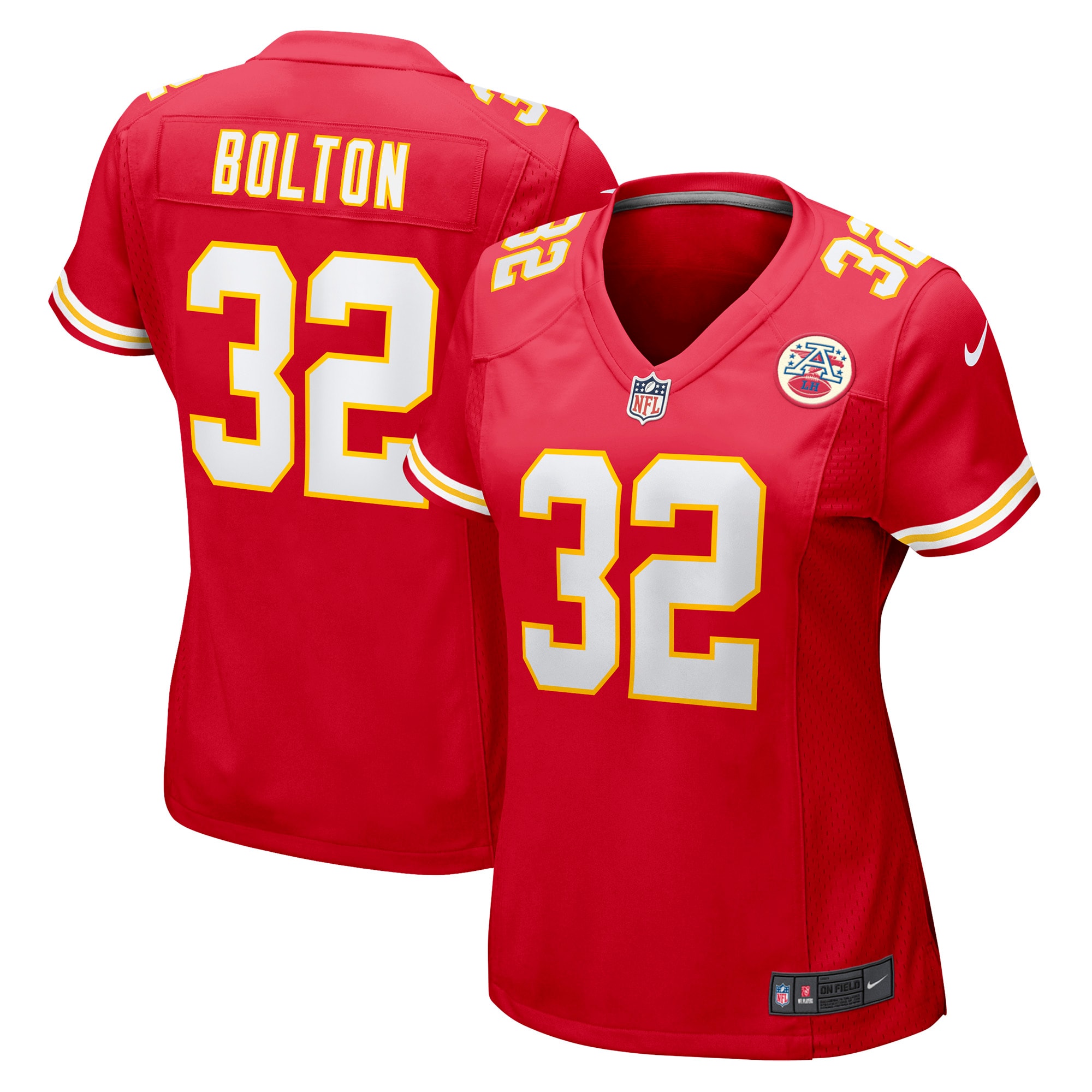 Women's Kansas City Chiefs Nick Bolton Red Game Jersey Js5316