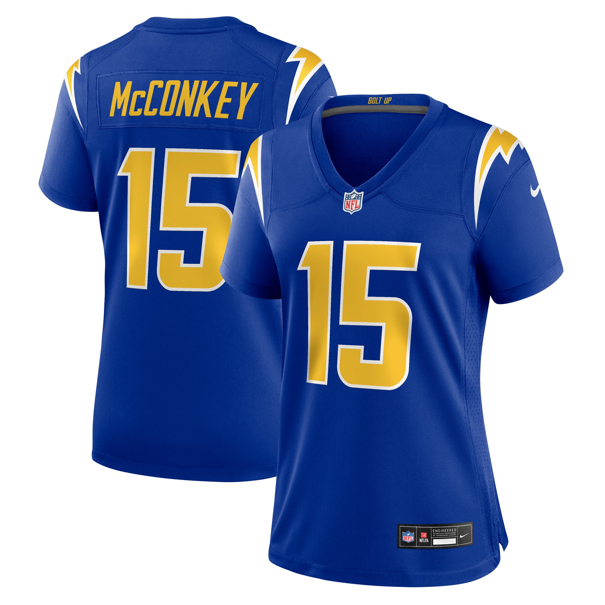 Women's Los Angeles Chargers Ladd Mcconkey Royal Alternate Game Jersey Js5246
