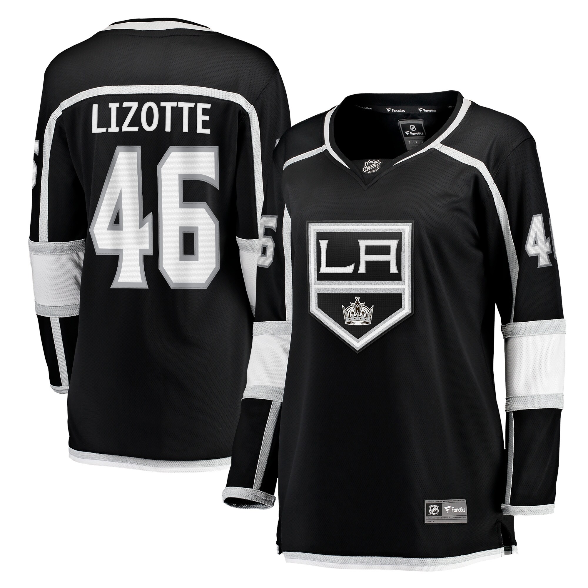 Women's Los Angeles Kings Blake Lizotte Black Home Breakaway Player Jersey