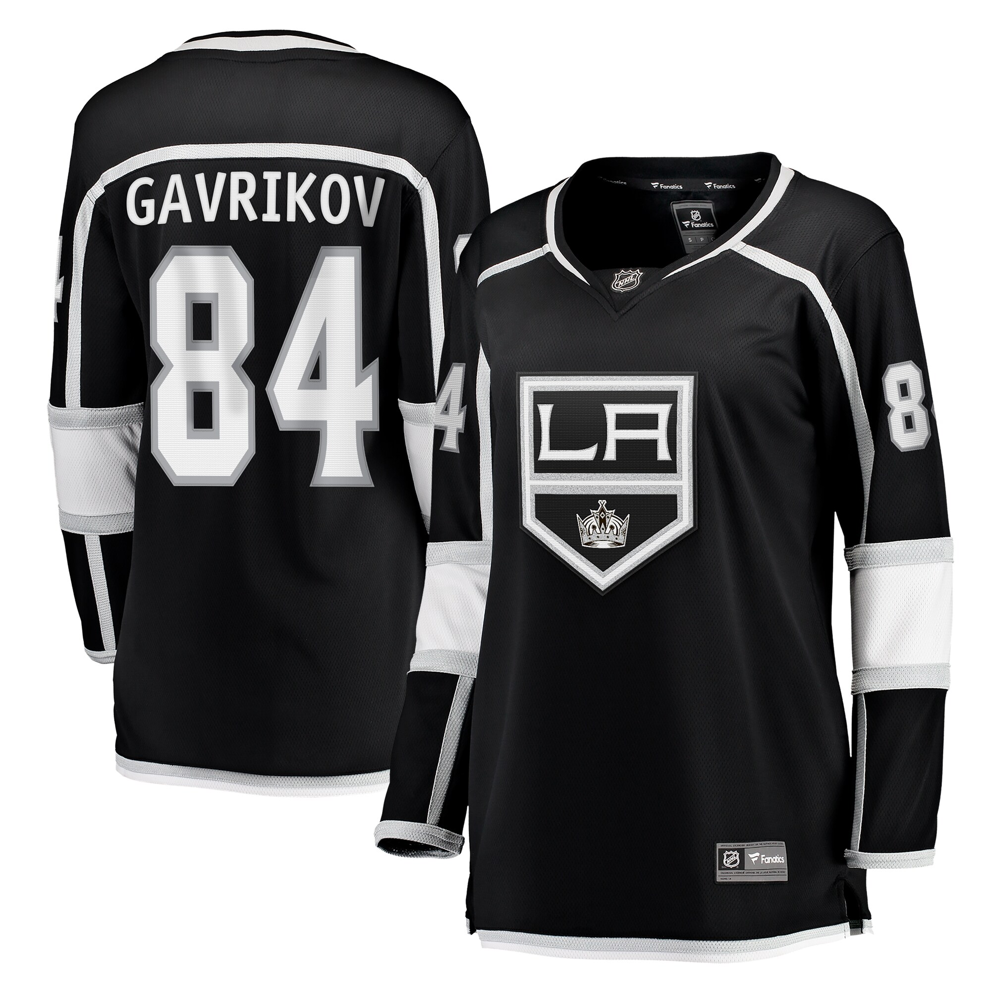 Women's Los Angeles Kings Vladislav Gavrikov Black Home Breakaway Jersey