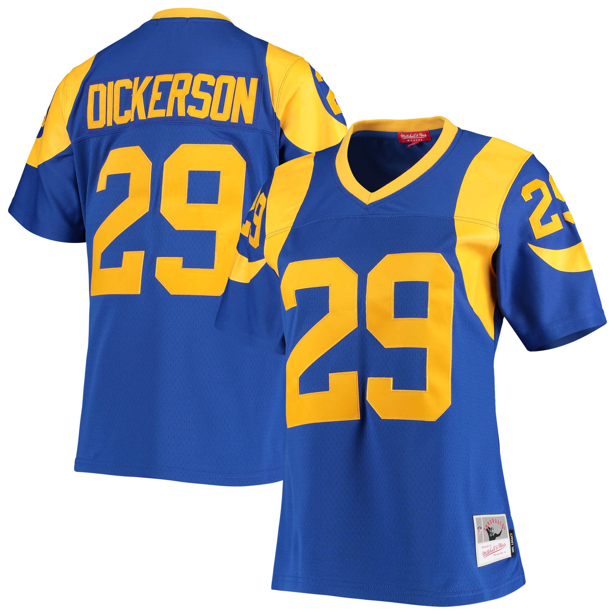 Women's Los Angeles Rams Eric Dickerson Mitchell & Ness Royal Legacy Team Jersey Js9594