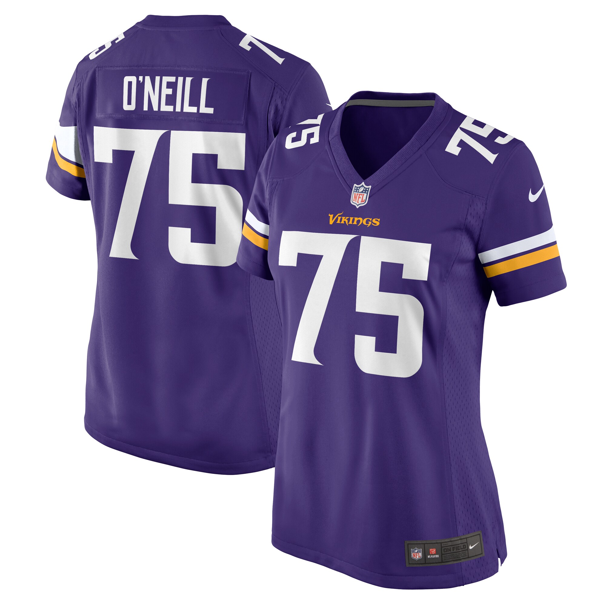 Women's Minnesota Vikings Brian O'neill Purple Game Jersey Js1119