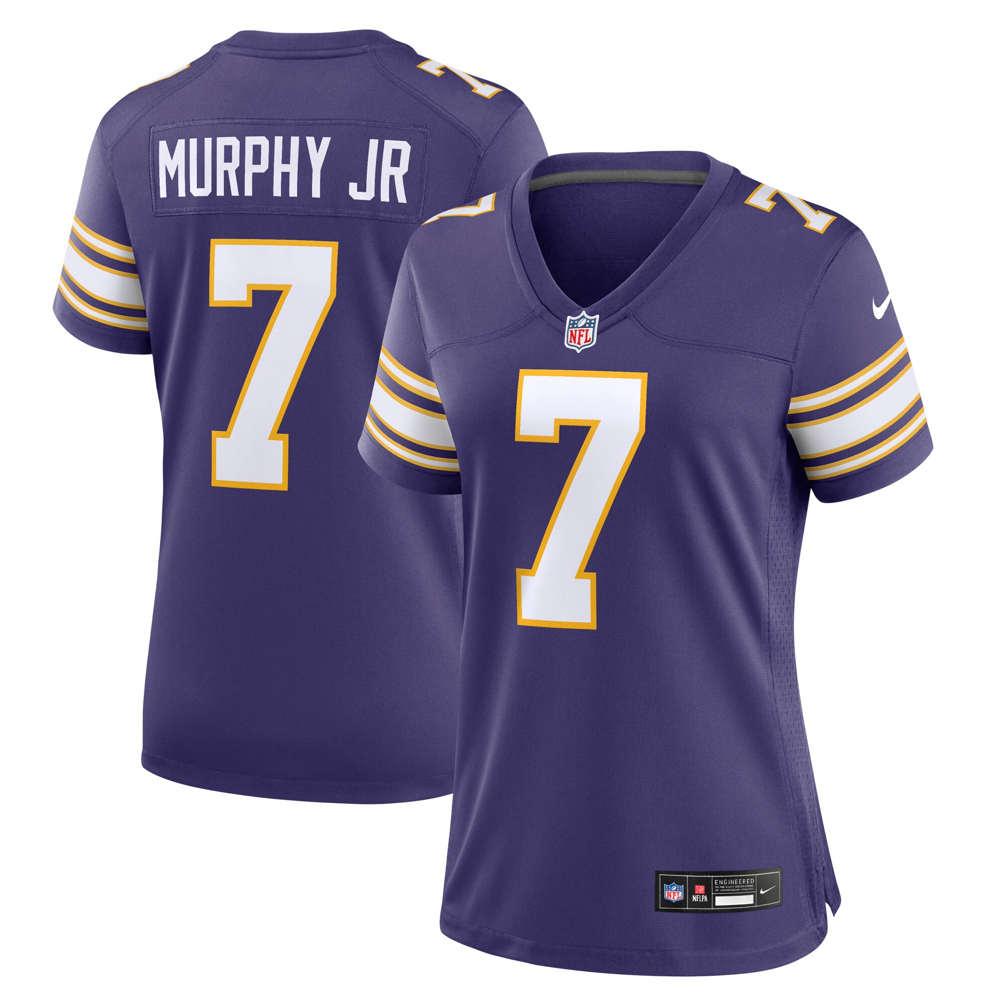 Women's Minnesota Vikings Byron Murphy Jr. Purple Classic Player Game Jersey Js9721