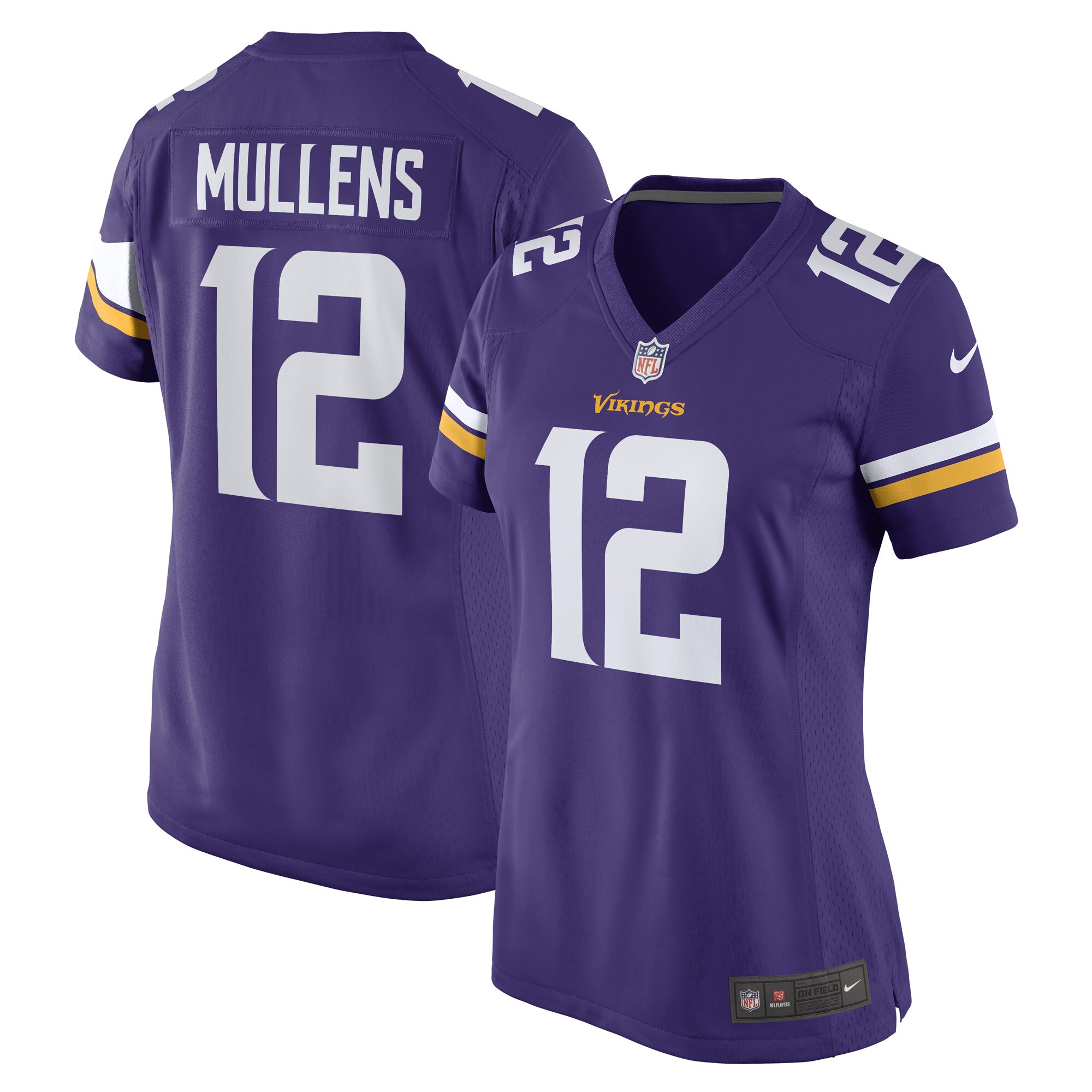 Women's Minnesota Vikings Nick Mullens Purple Game Player Jersey Js4944