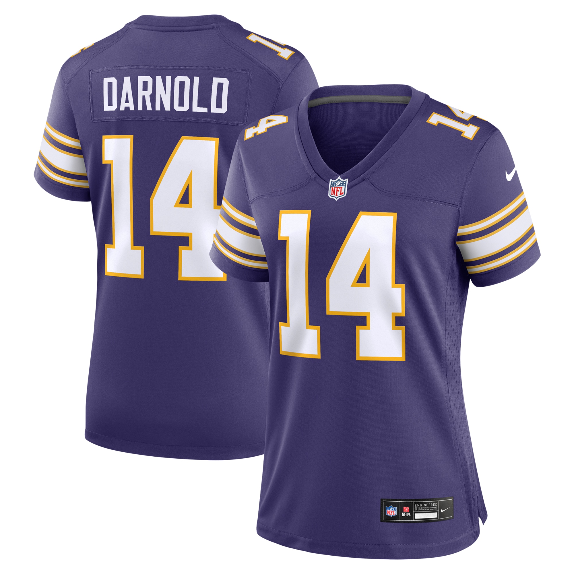 Women's Minnesota Vikings Sam Darnold Purple Alternate Game Jersey Js4191