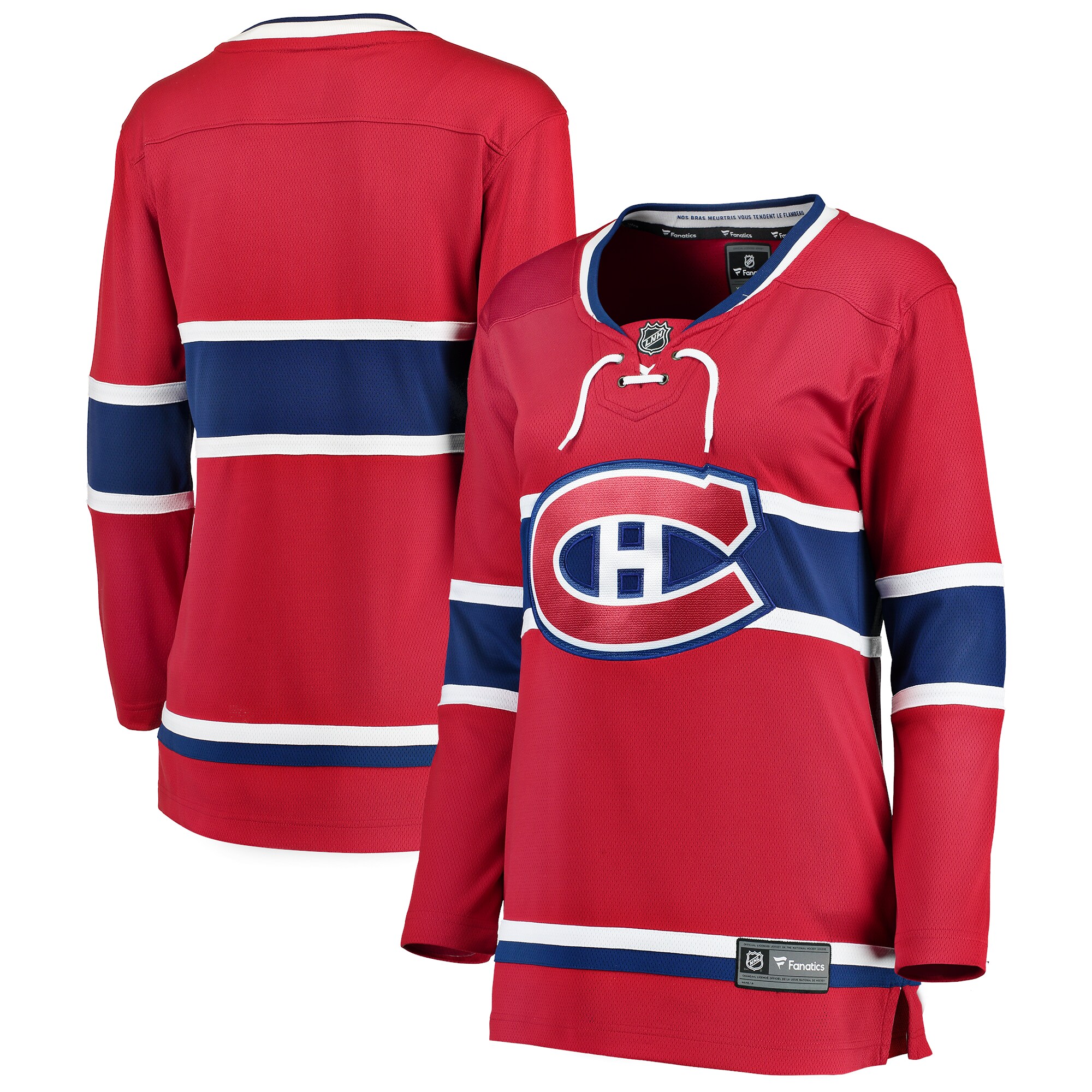 Women's Montreal Canadiens Red Breakaway Home Jersey