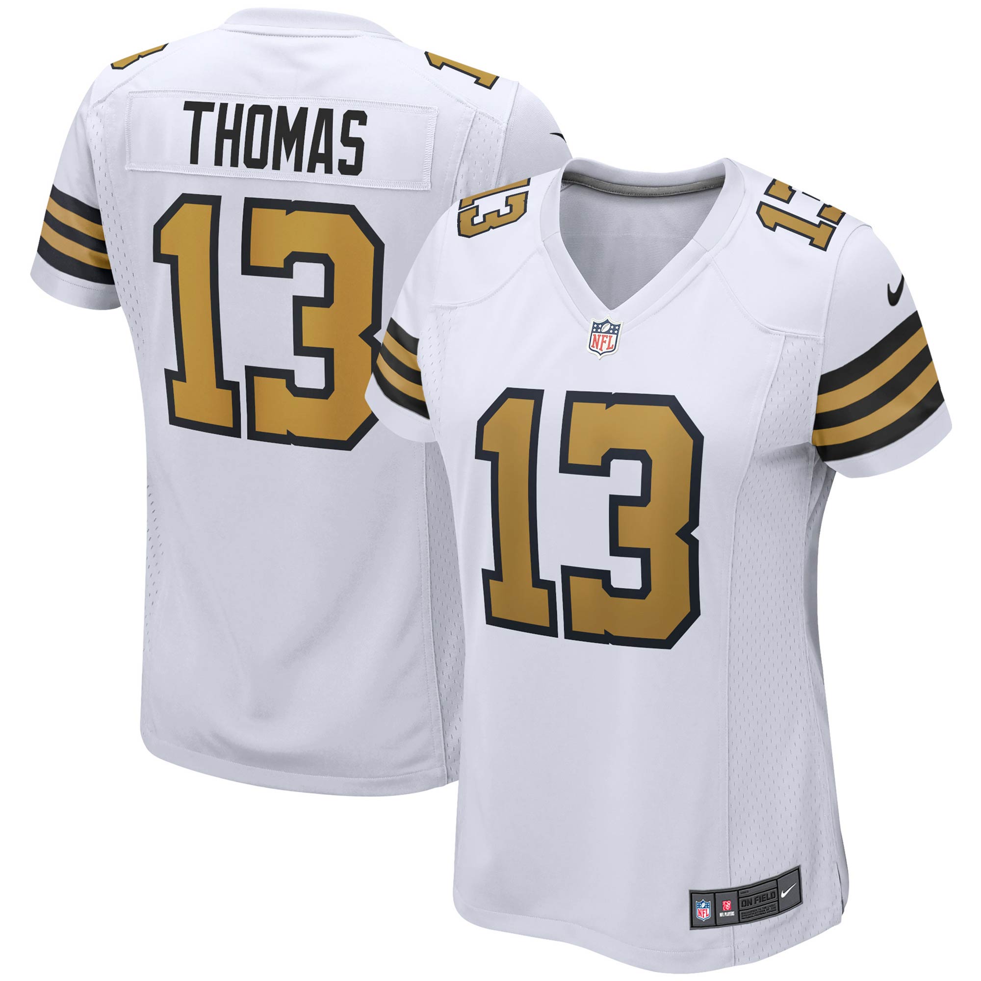 Women's New Orleans Saints Michael Thomas White Alternate Game Jersey Js3631