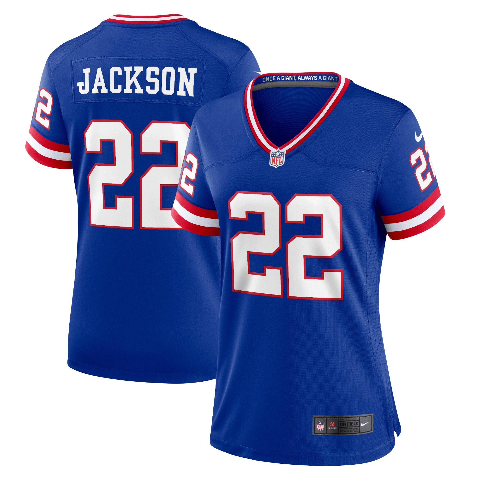 Women's New York Giants Adoree' Jackson Royal Classic Player Game Jersey Js7135