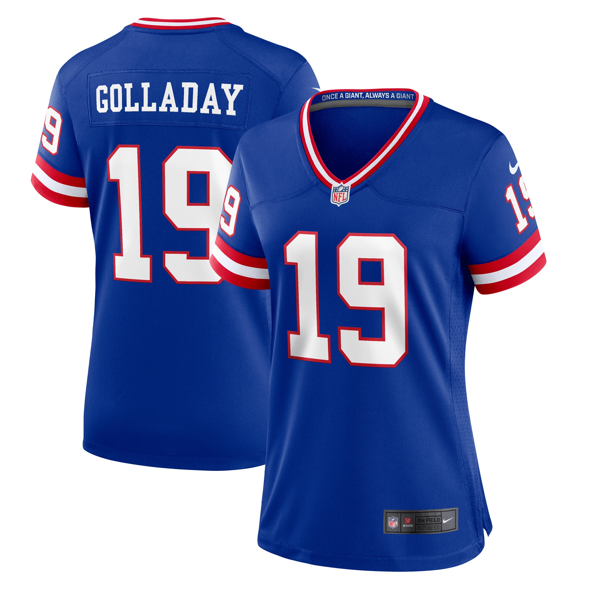 Women's New York Giants Kenny Golladay Royal Player Jersey Js9262