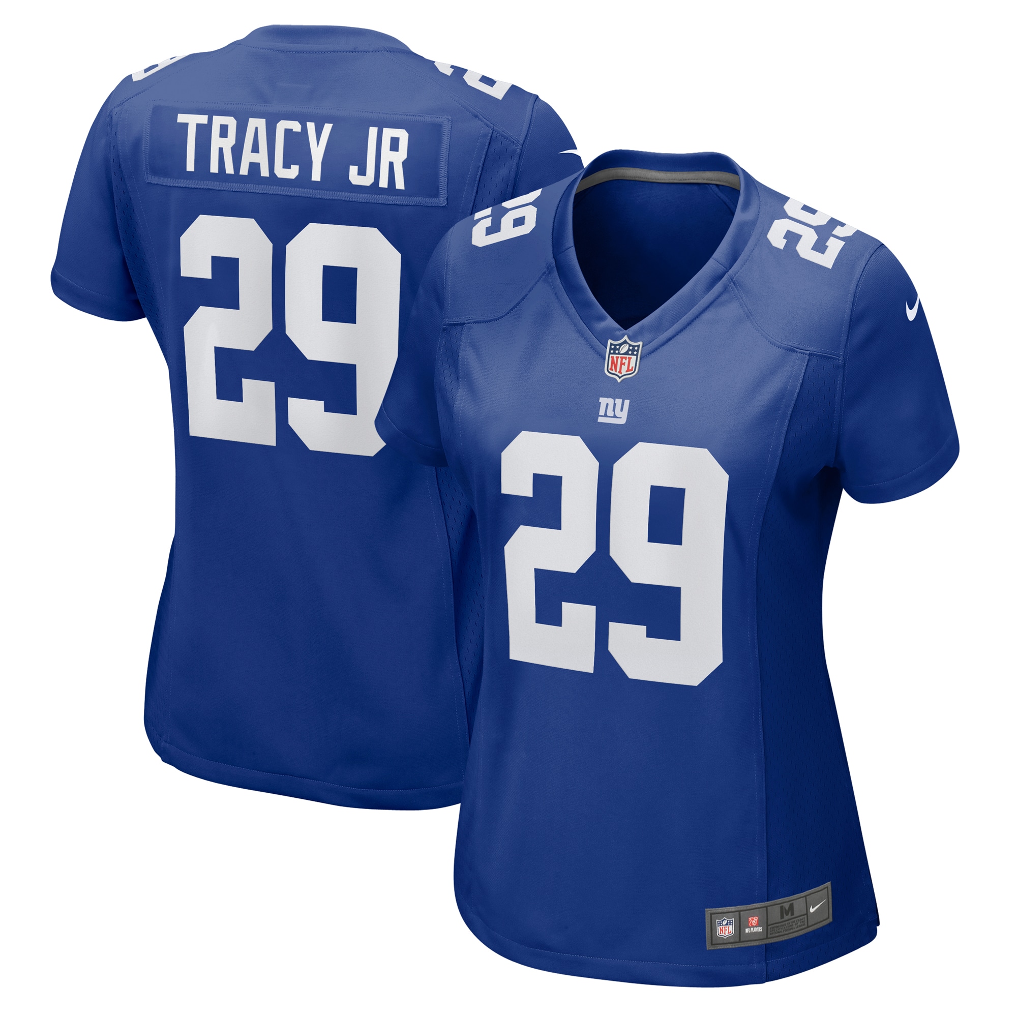 Women's New York Giants Tyrone Tracy Jr. Royal Game Jersey Js7908