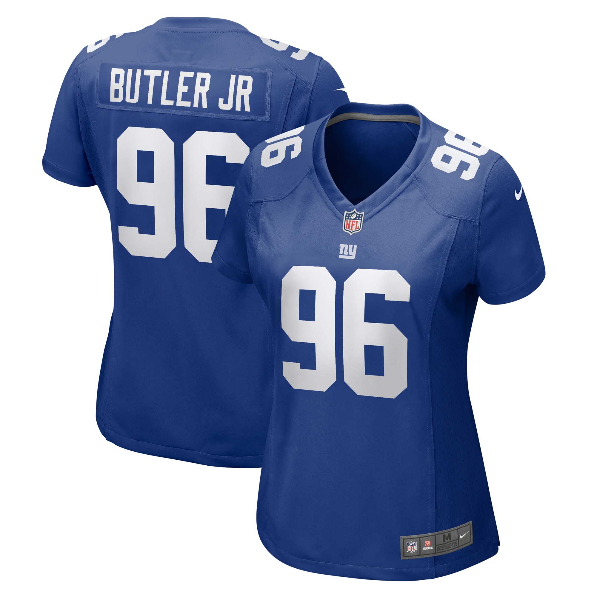 Women's New York Giants Vernon Butler Jr. Royal Team Game Jersey Js9185