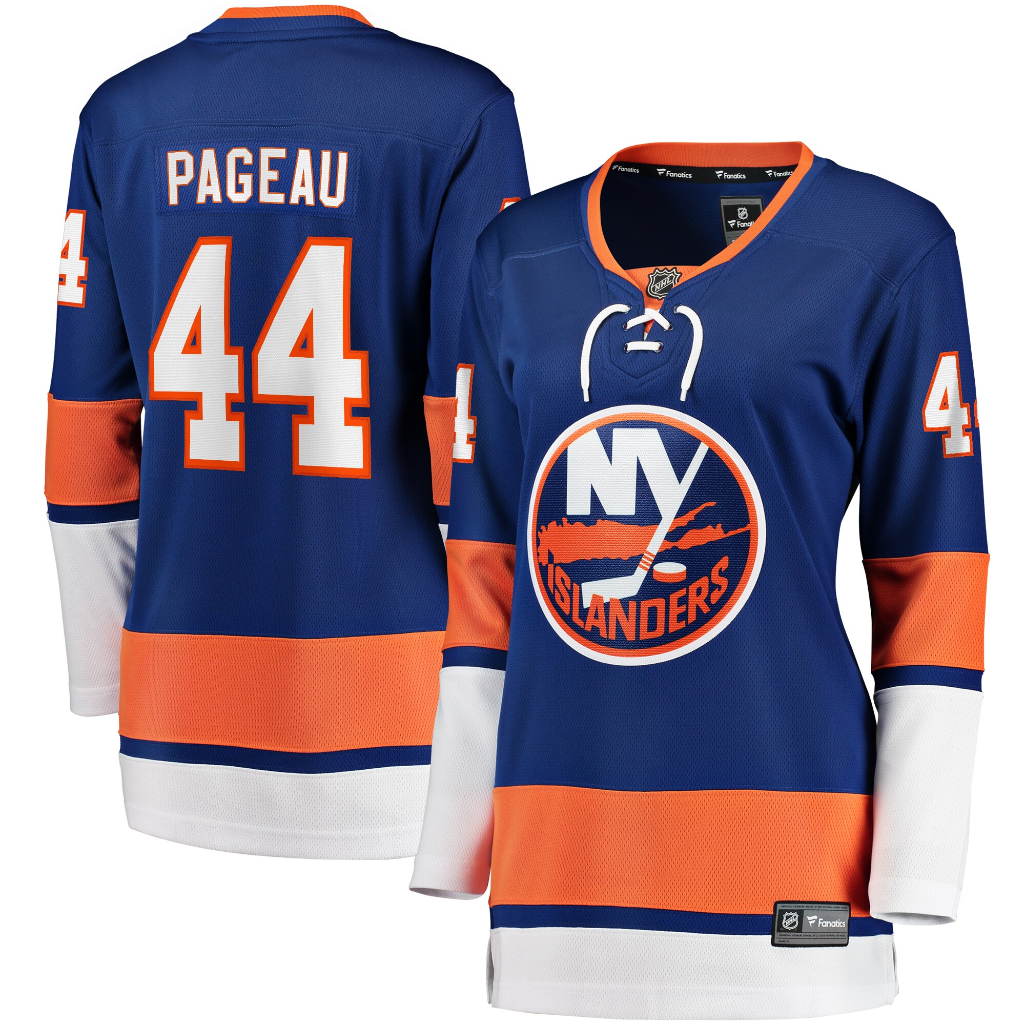 Women's New York Islanders Jean-gabriel Pageau Blue Breakaway Player Jersey