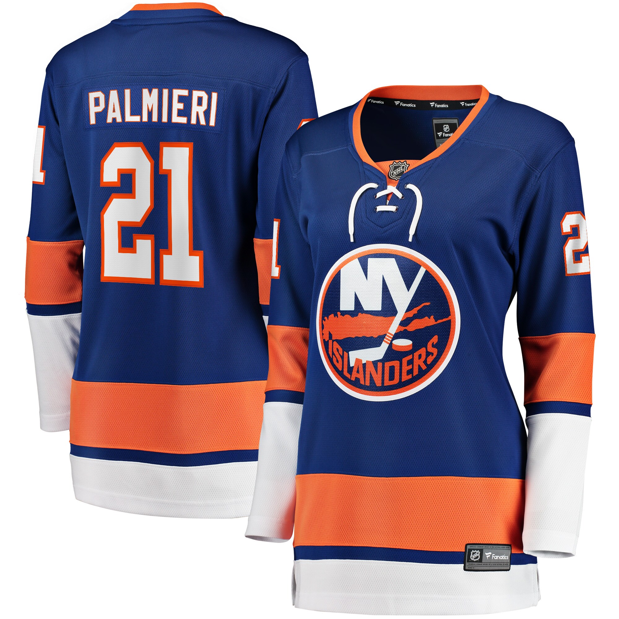 Women's New York Islanders Kyle Palmieri Royal Home Breakaway Jersey