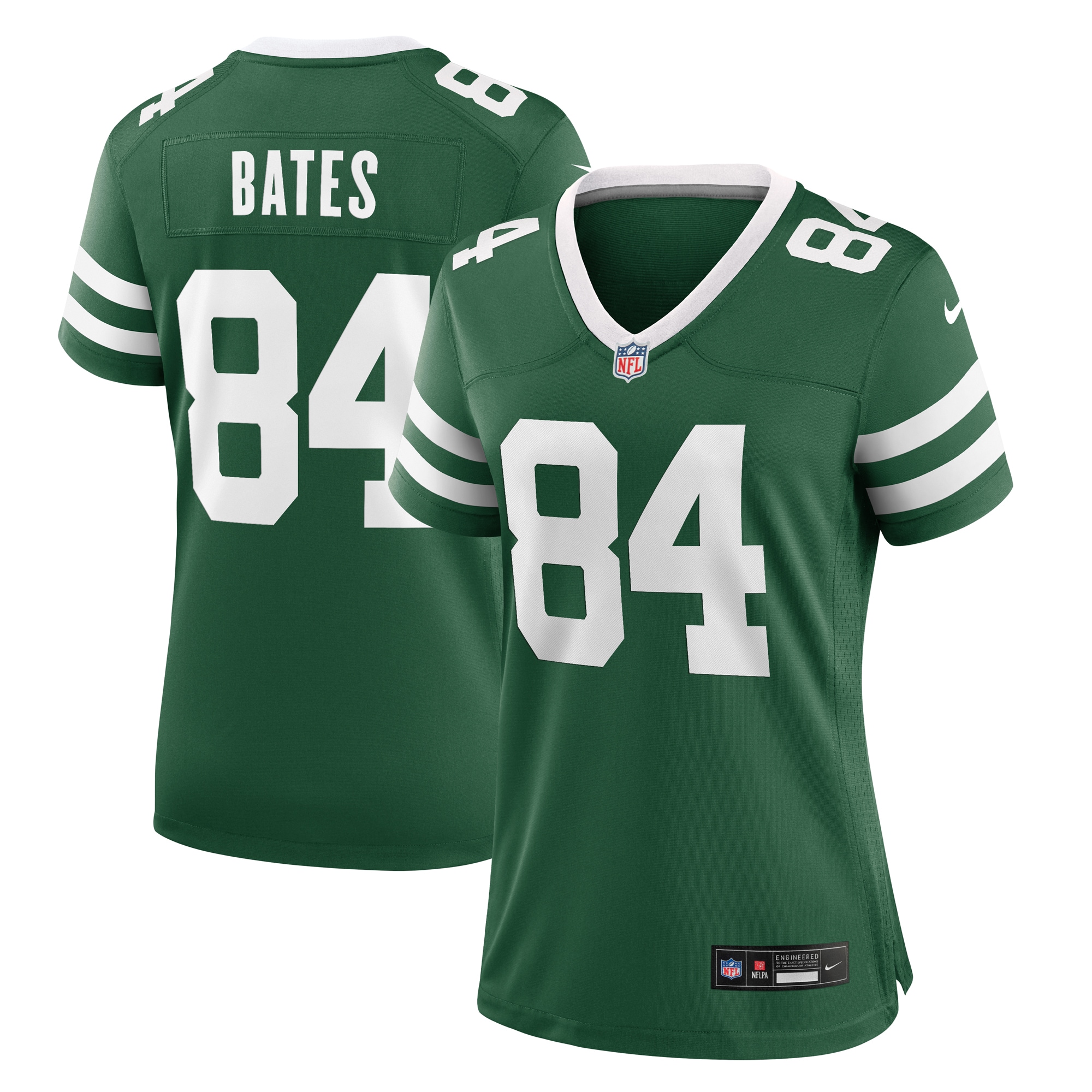 Women's New York Jets Brenden Bates Legacy Green Team Game Jersey Js6347