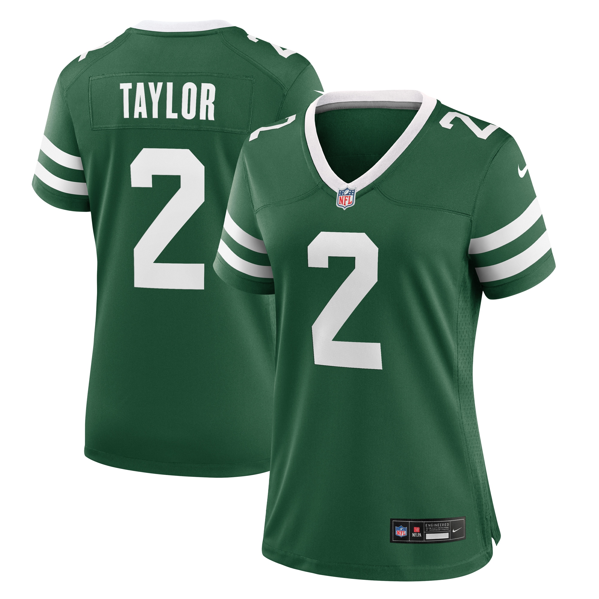Women's New York Jets Tyrod Taylor Legacy Green Team Game Jersey Js3737