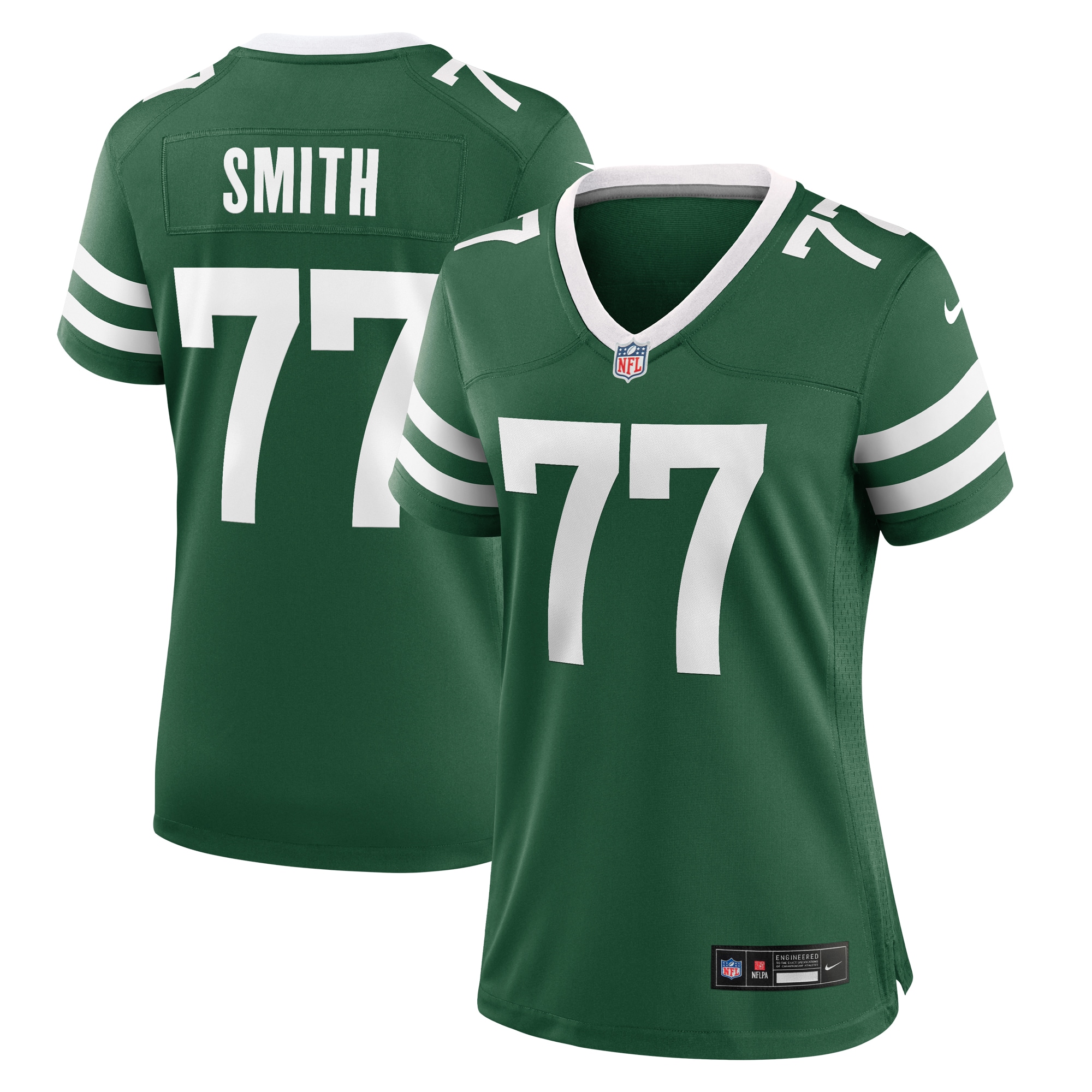 Women's New York Jets Tyron Smith Legacy Green Game Jersey Js9178
