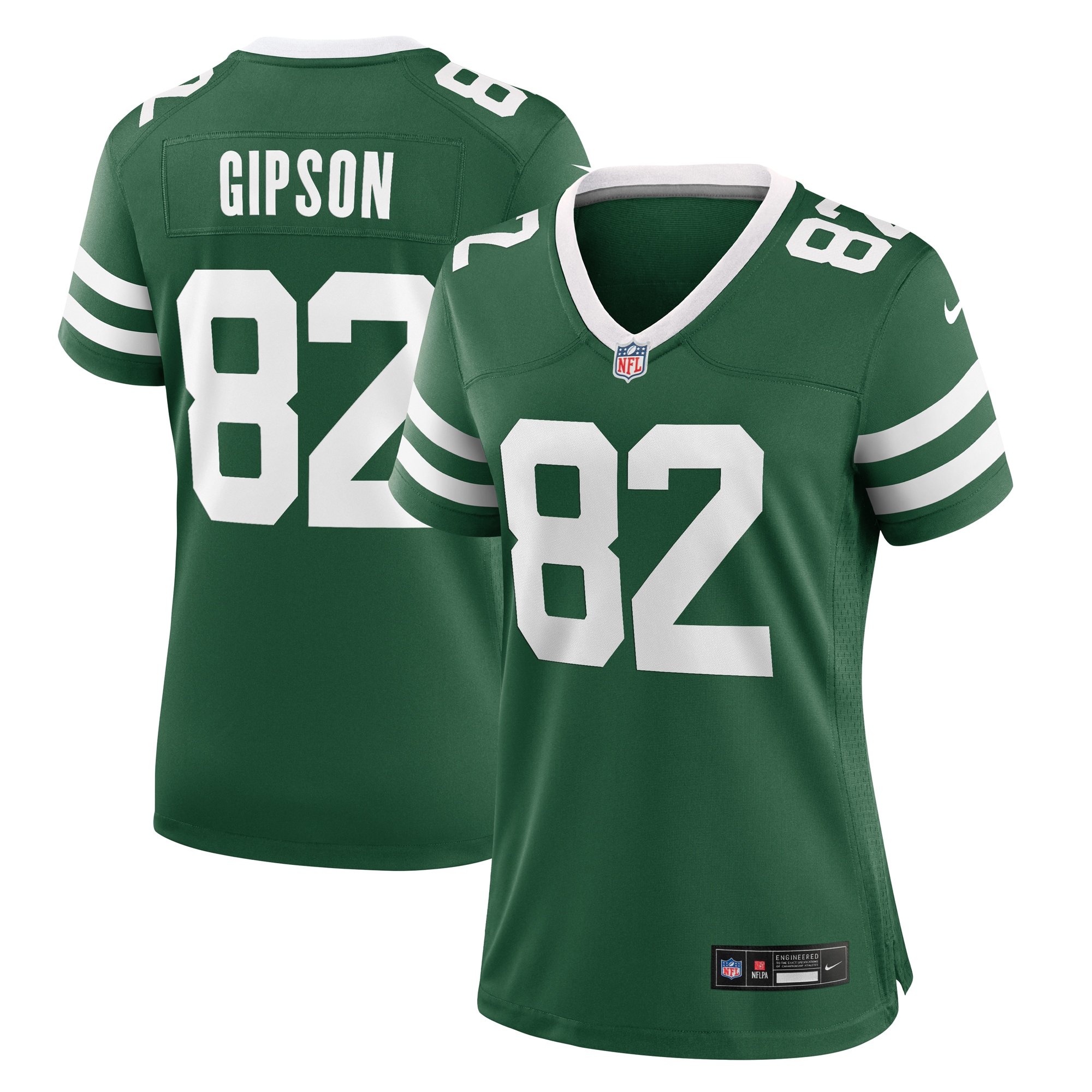 Women's New York Jets Xavier Gipson Legacy Green Team Game Jersey Js3295