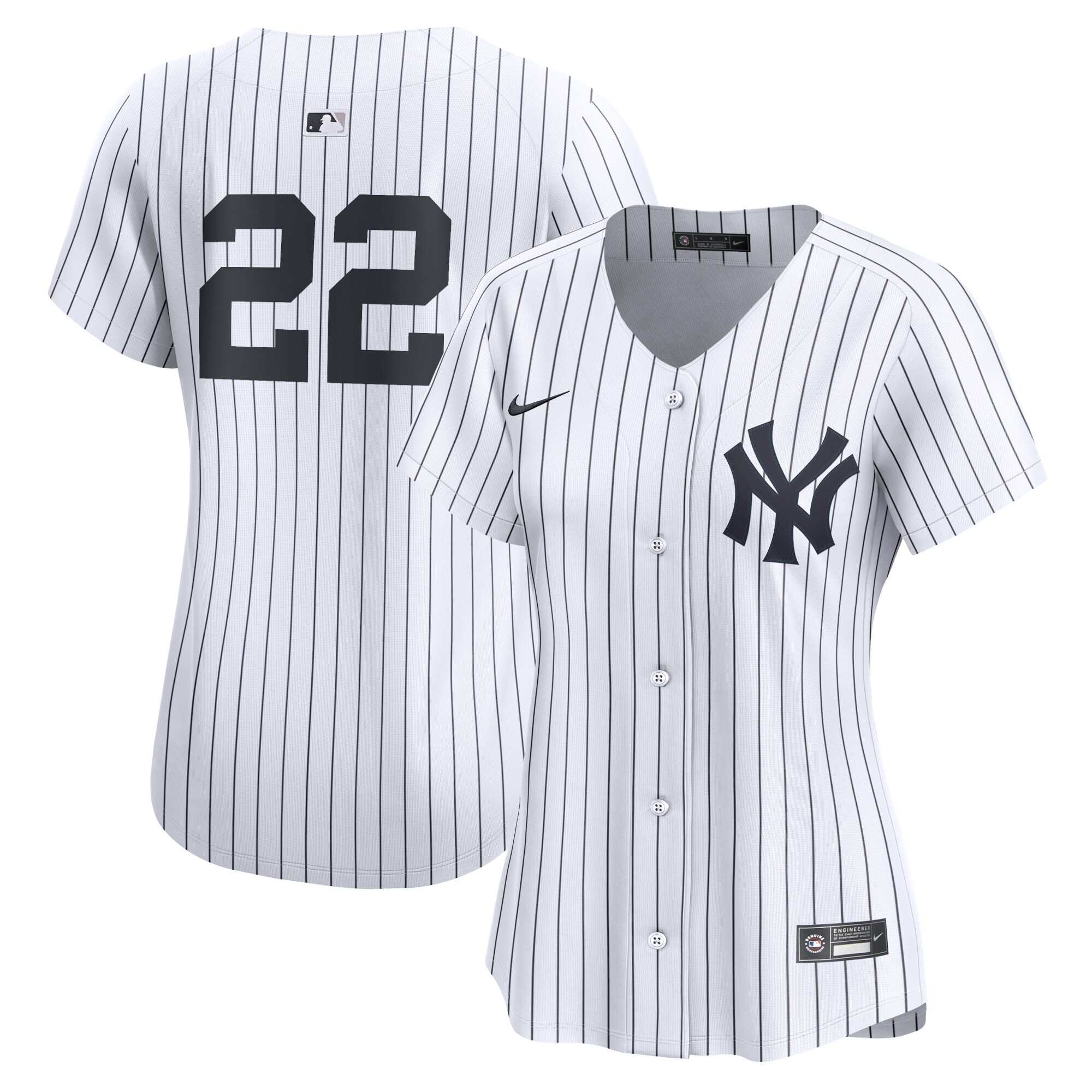 Women's New York Yankees Juan Soto White Home Limited Player Jersey