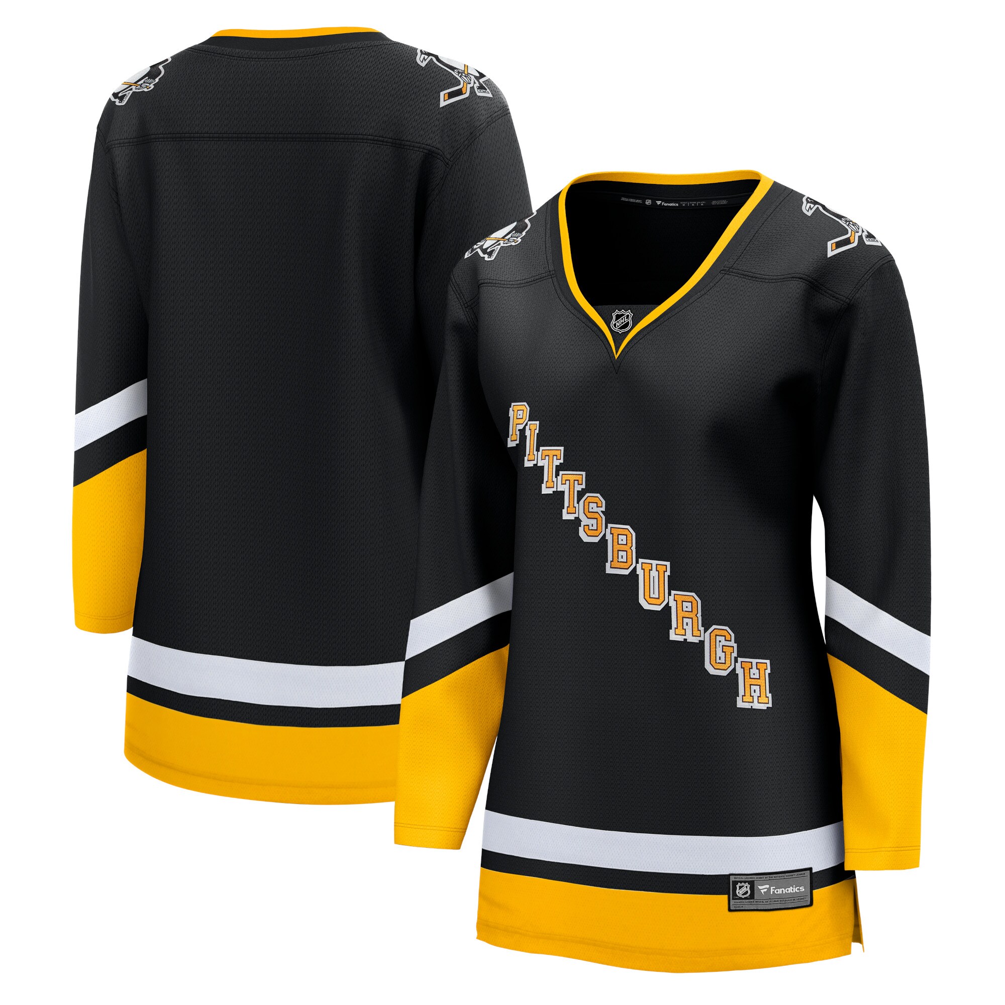 Women's Pittsburgh Penguins Black Alternate Premier Breakaway Jersey