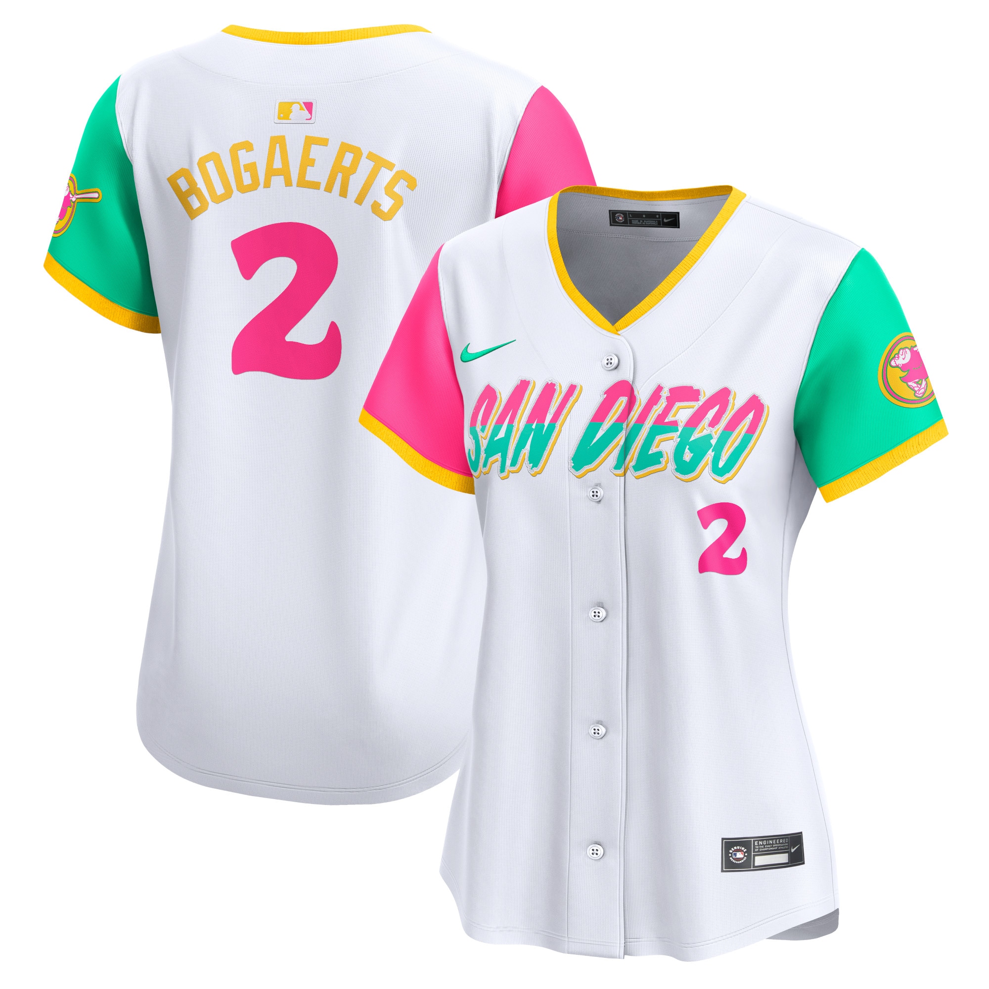 Women's San Diego Padres Xander Bogaerts White City Connect Limited Player Jersey