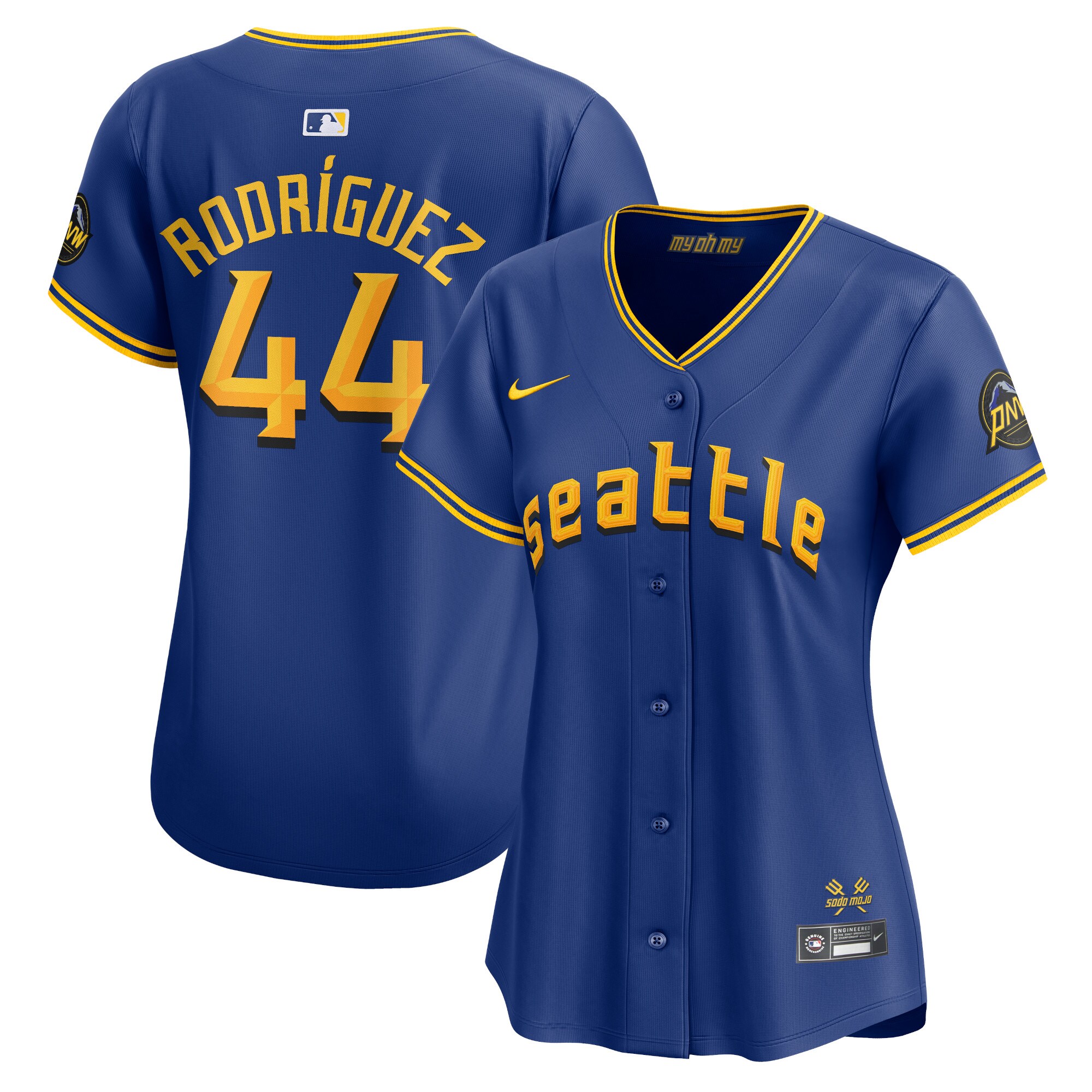 Women's Seattle Mariners Julio Rodr?guez Royal City Connect Limited Player Jersey