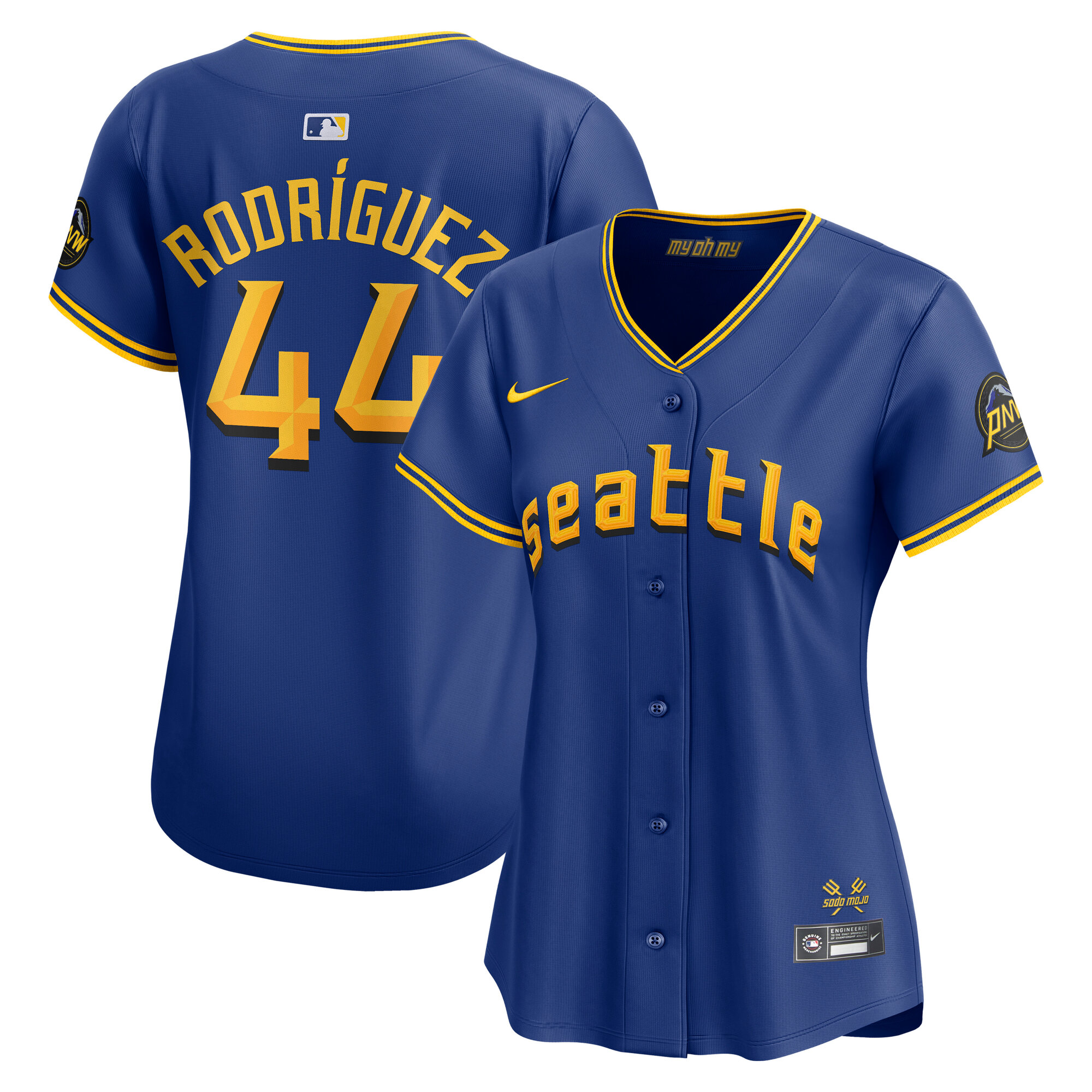 Women's Seattle Mariners Julio Rodriguez Royal City Connect Limited Jersey