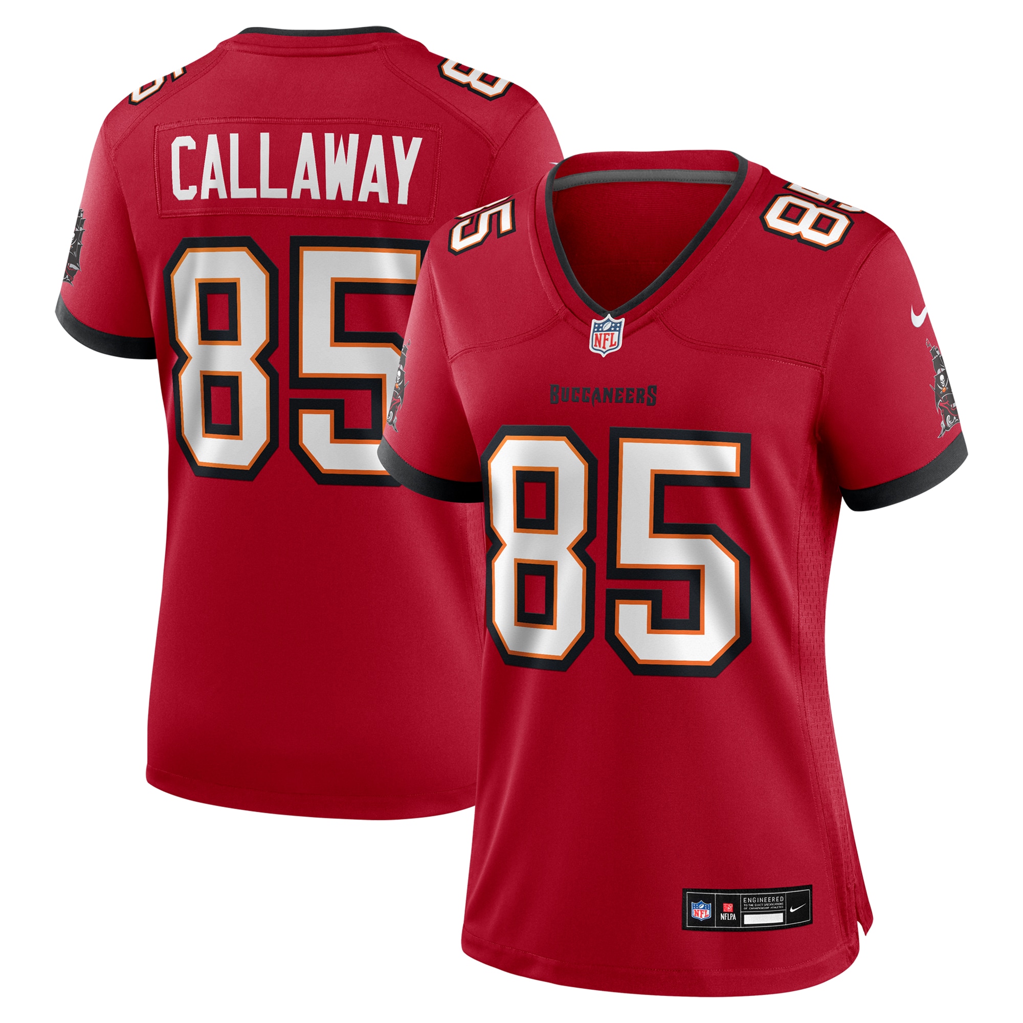 Women's Tampa Bay Buccaneers Marquez Callaway Red Game Jersey Js7018
