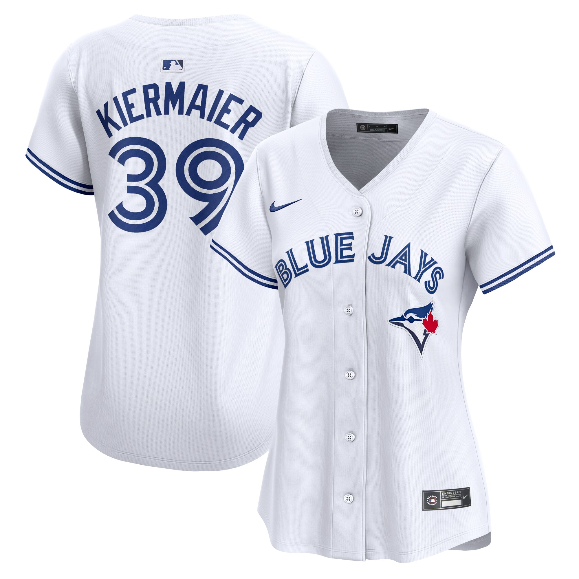 Women's Toronto Blue Jays Kevin Kiermaier White Home Limited Player Jersey